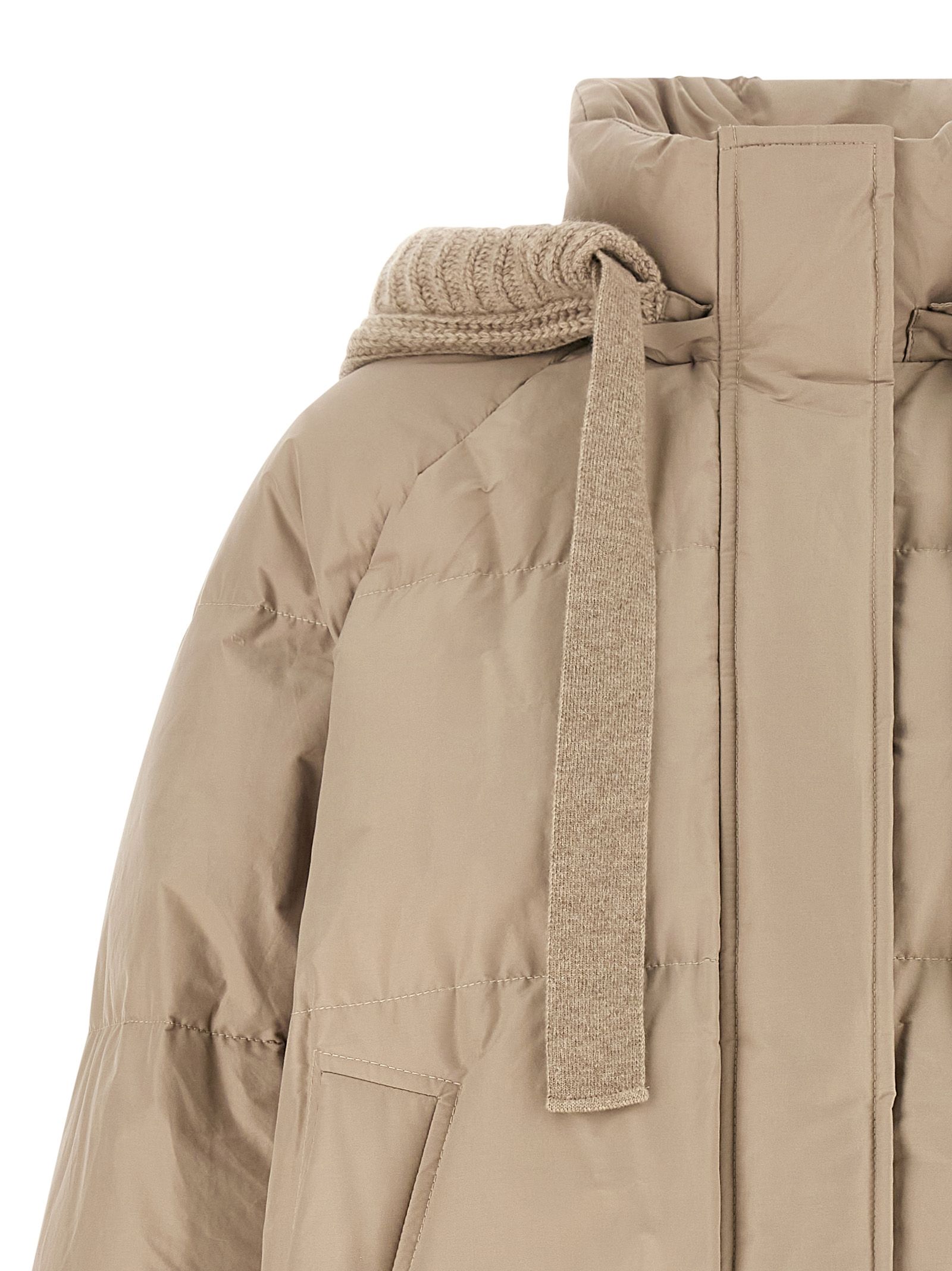 Cotton Full-Length Women's Jacket - Brunello Cucinelli - Modalova