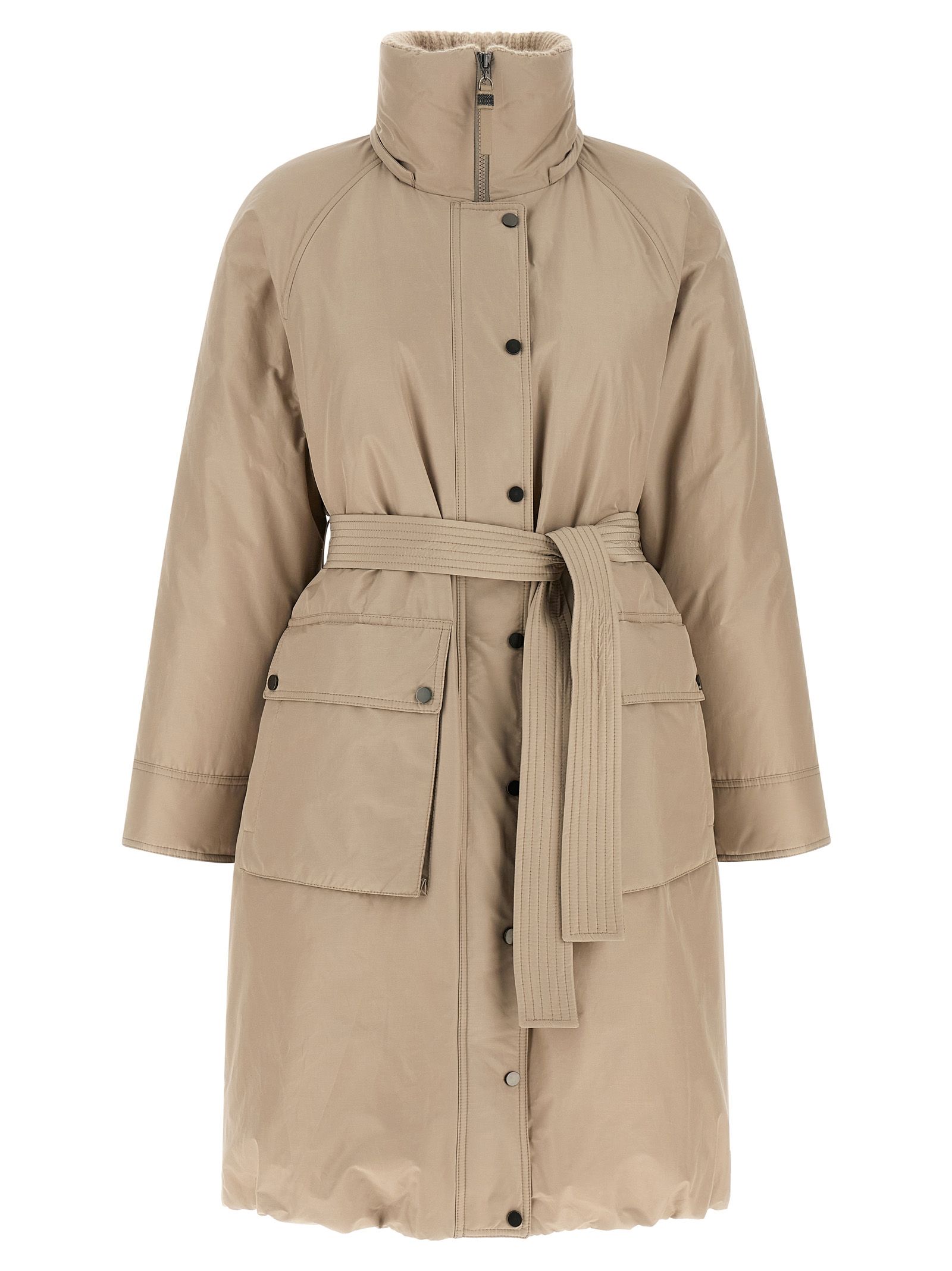 Cotton Women's Coat - Brunello Cucinelli - Modalova