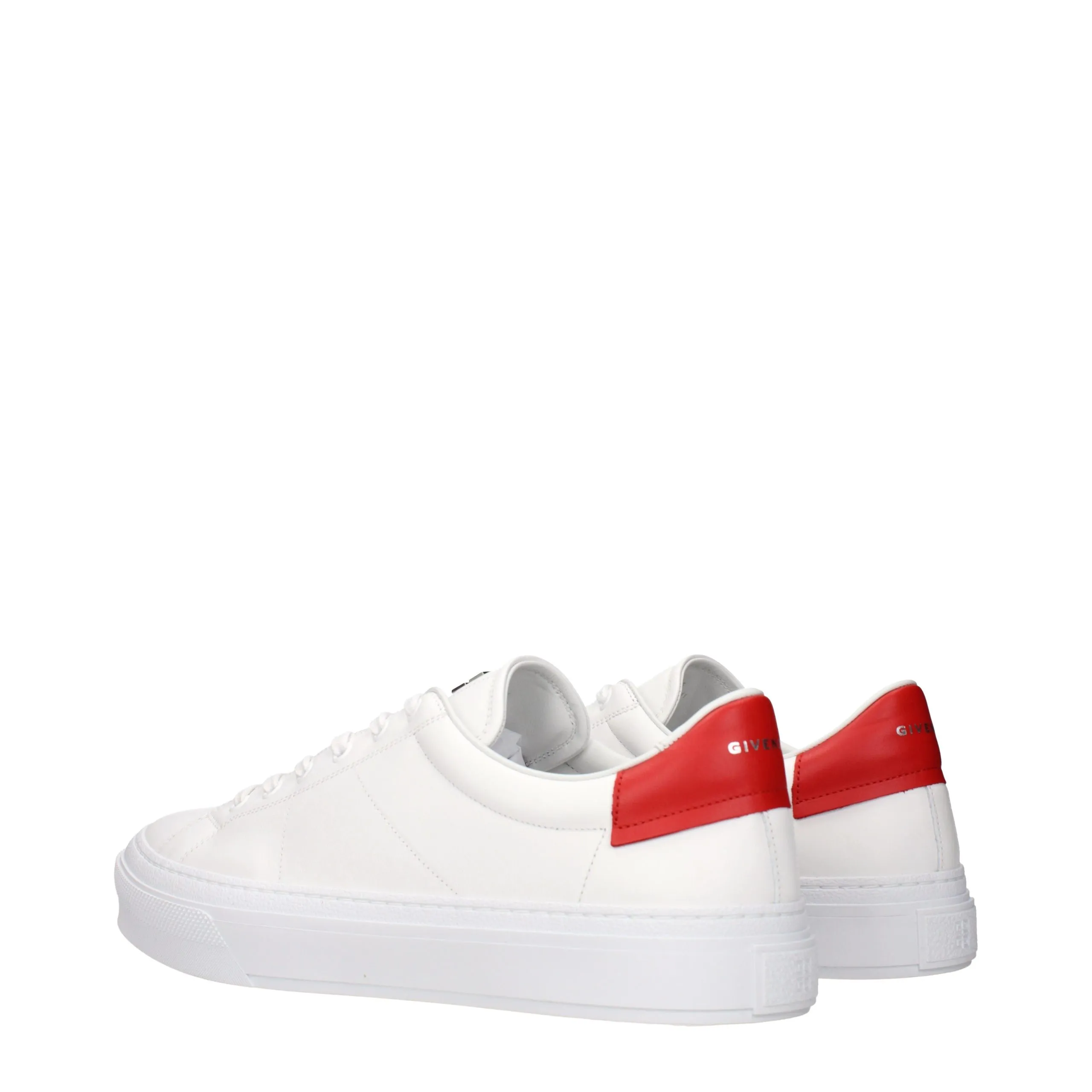 Leather Low Top Men's Sneakers - Givenchy - Modalova