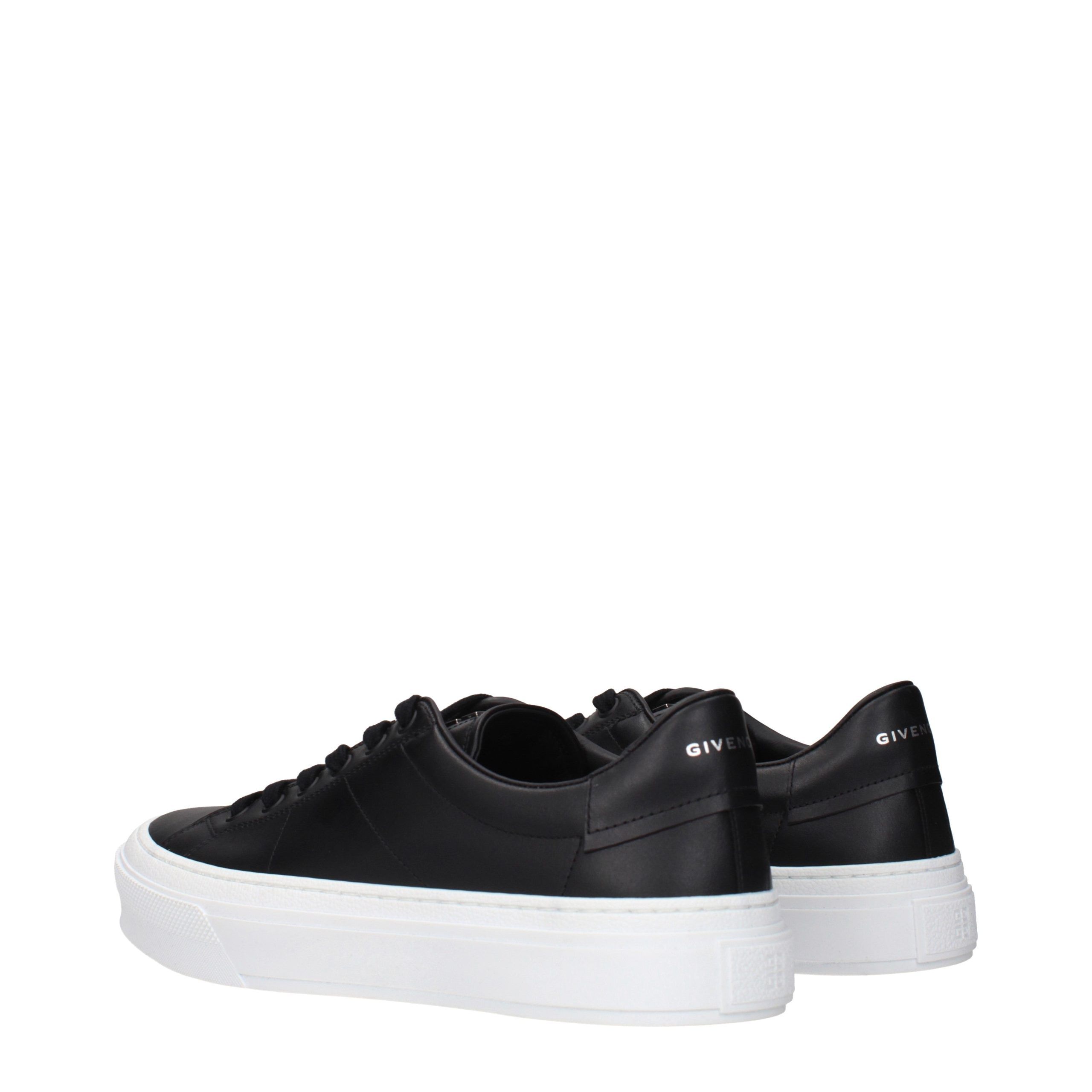 Leather Low Top Men's Sneakers - Givenchy - Modalova