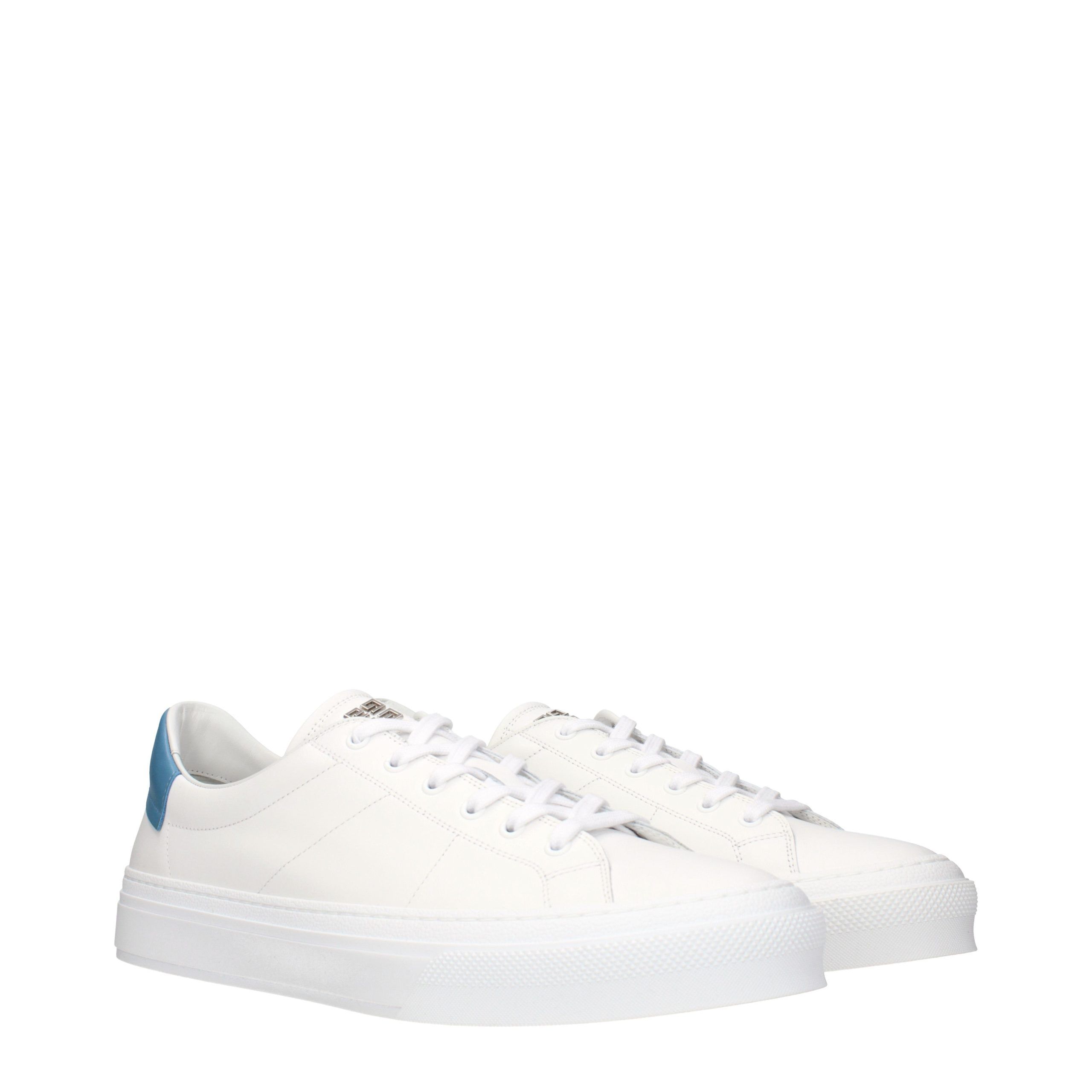 Leather Low Top Men's Sneakers - Givenchy - Modalova