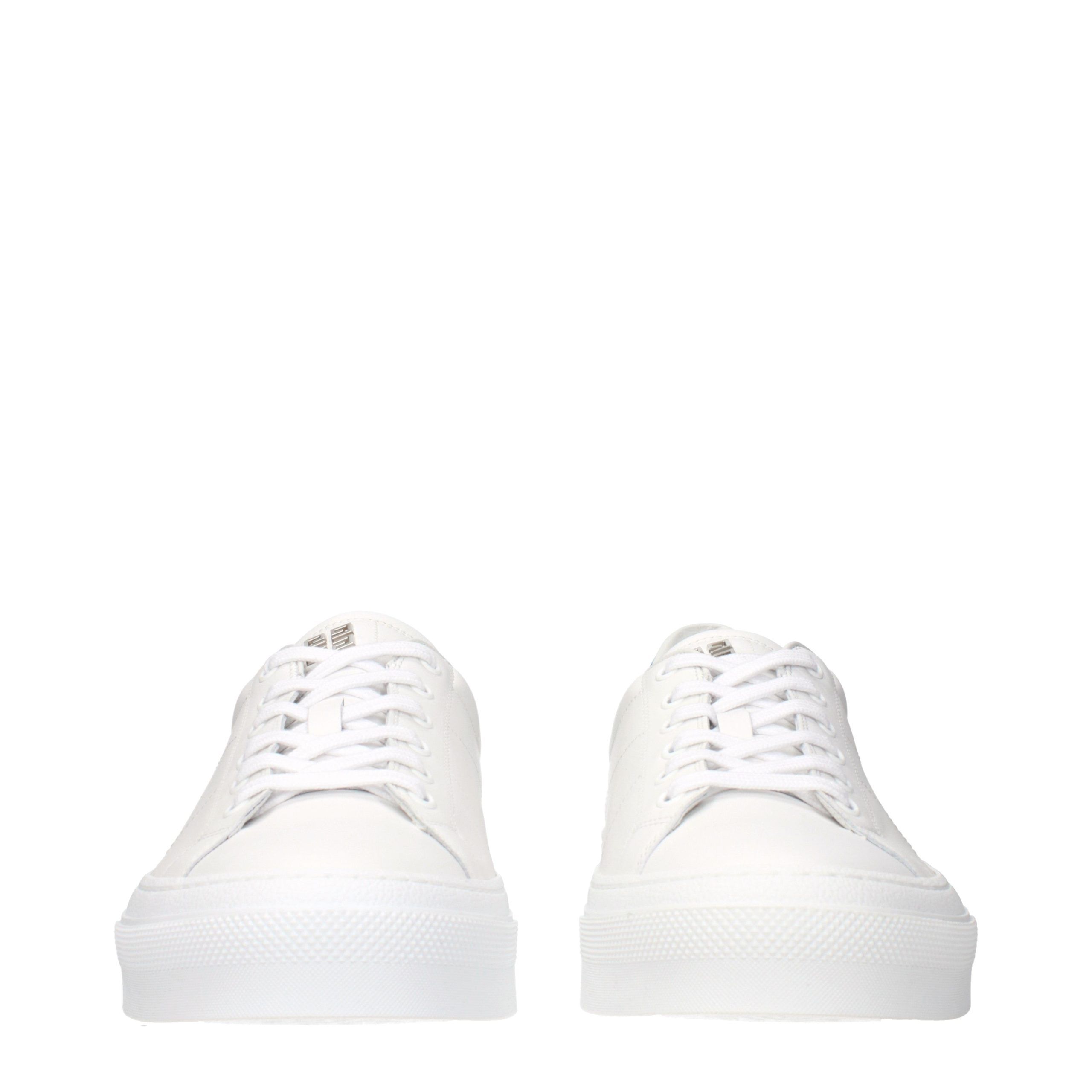 Leather Low Top Men's Sneakers - Givenchy - Modalova