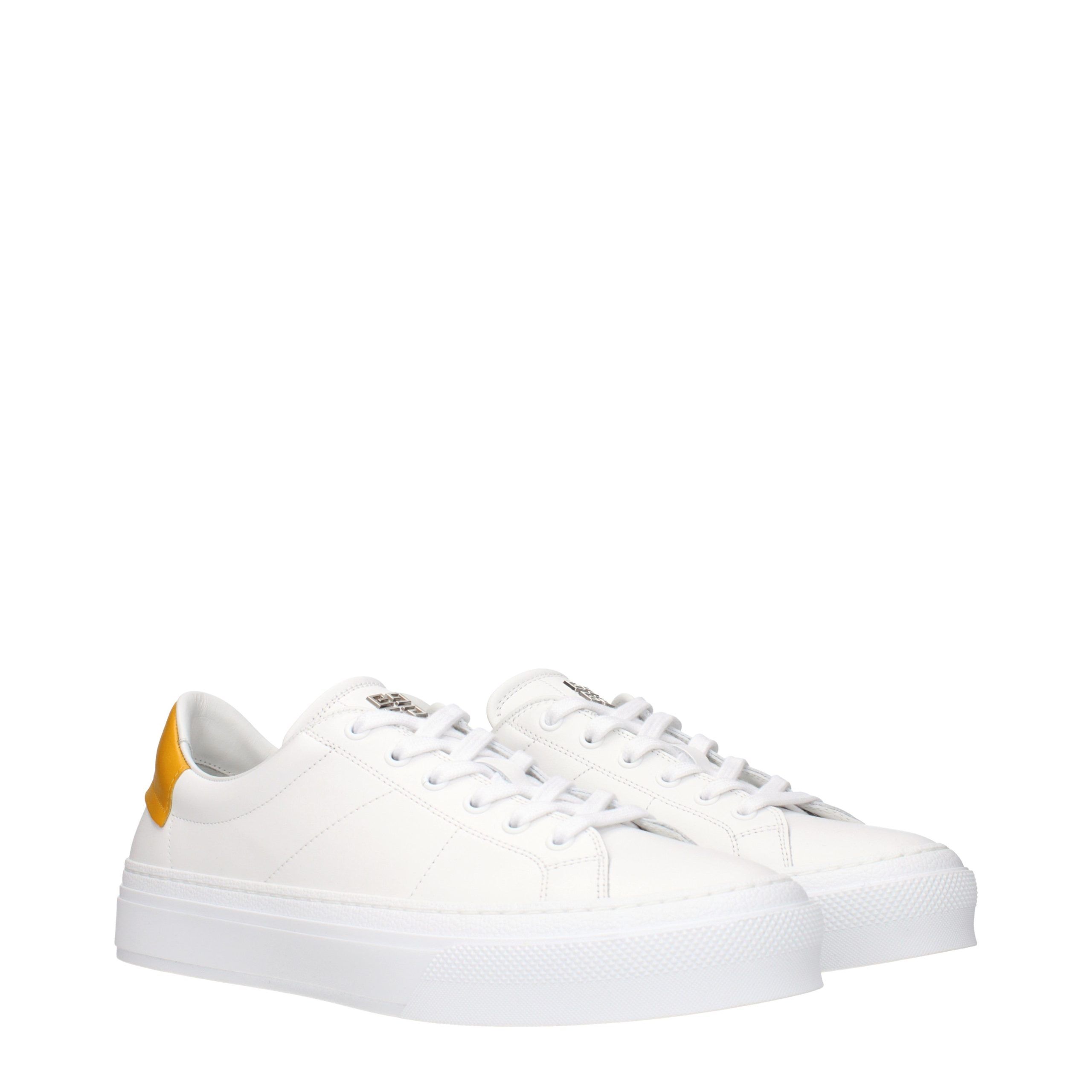 Leather Low Top Men's Sneakers - Givenchy - Modalova