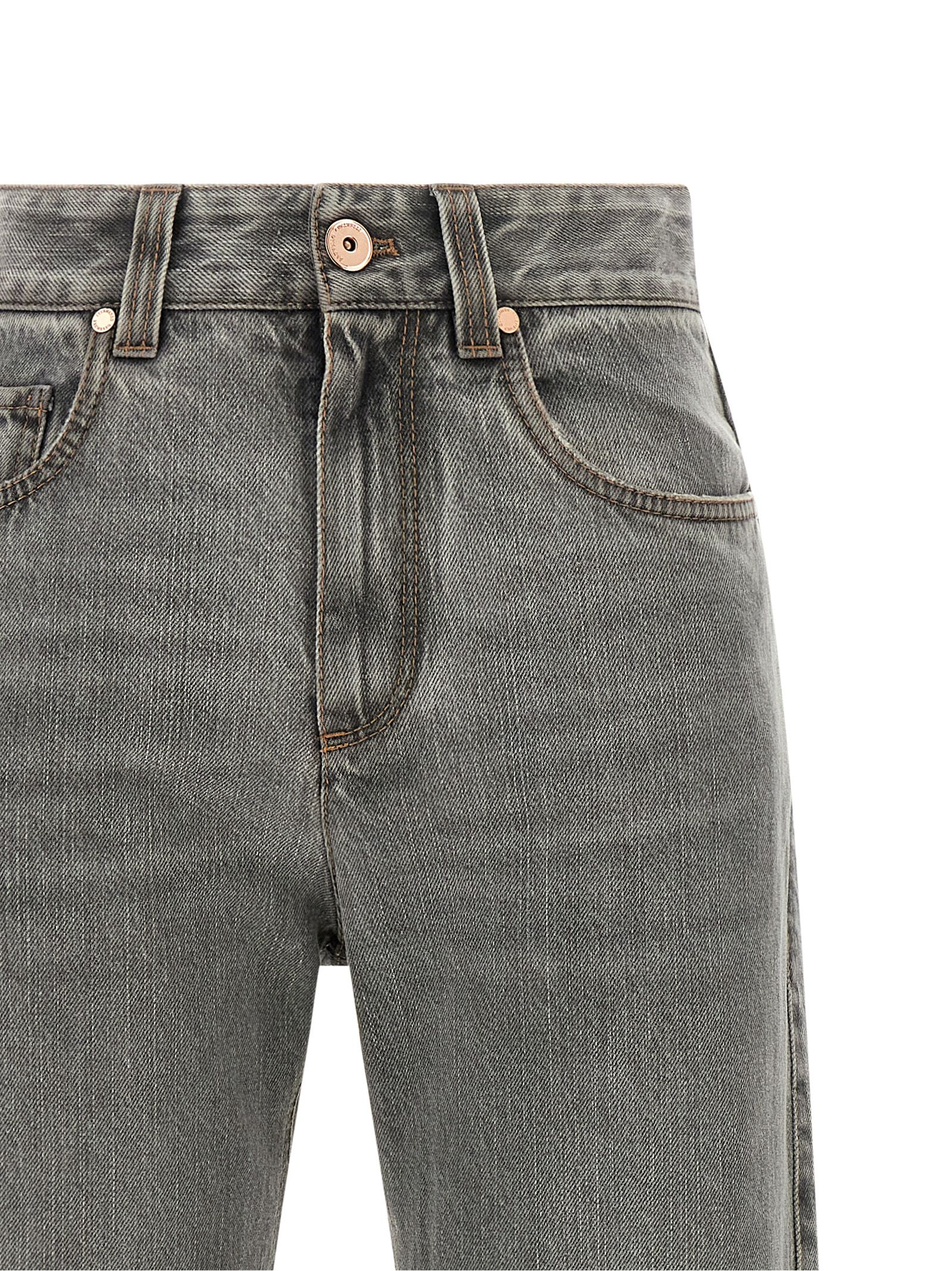 Cotton Straight-Leg Women's Jeans - Brunello Cucinelli - Modalova