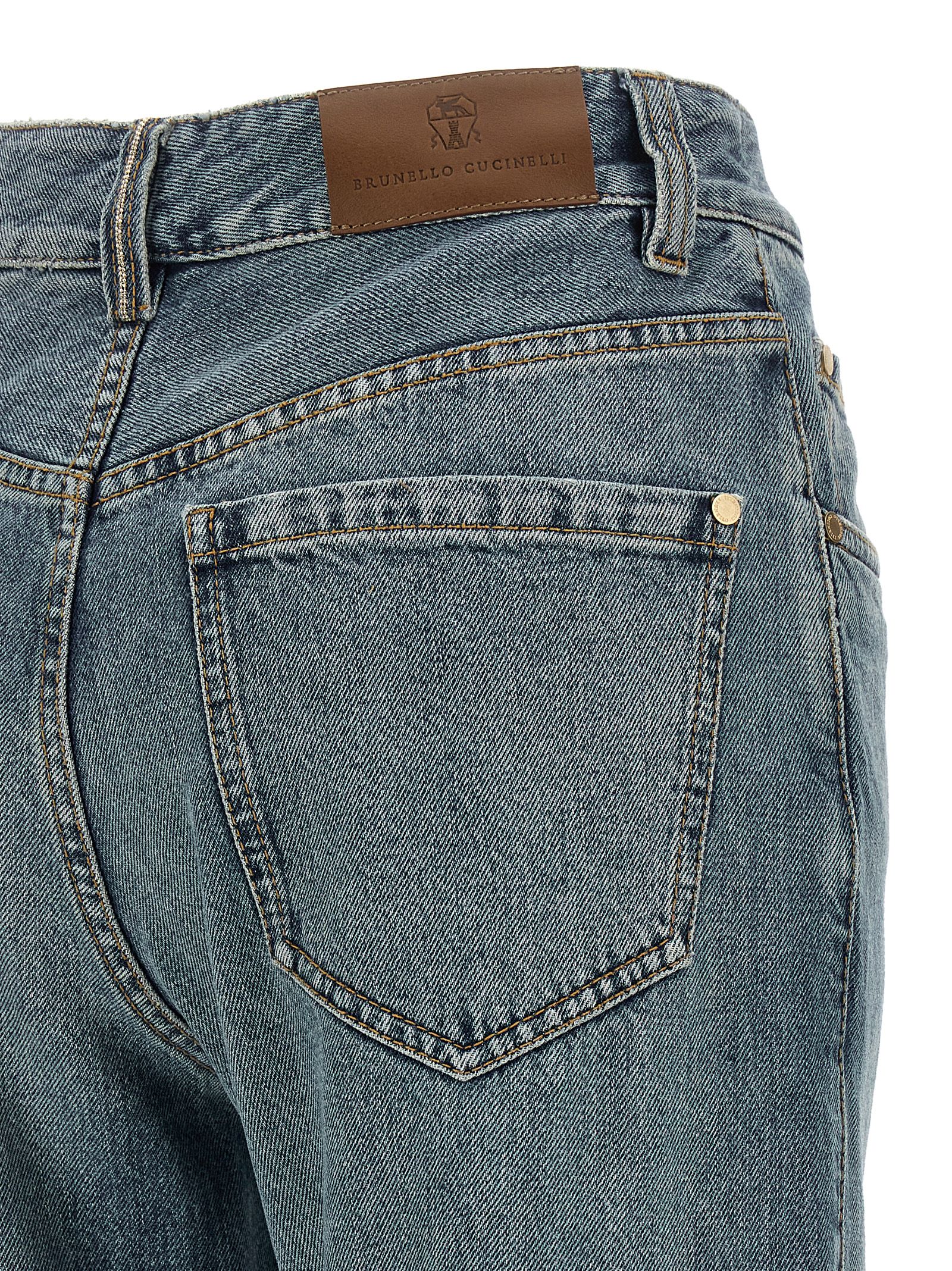 Cotton Jeans Women's Denim - Brunello Cucinelli - Modalova