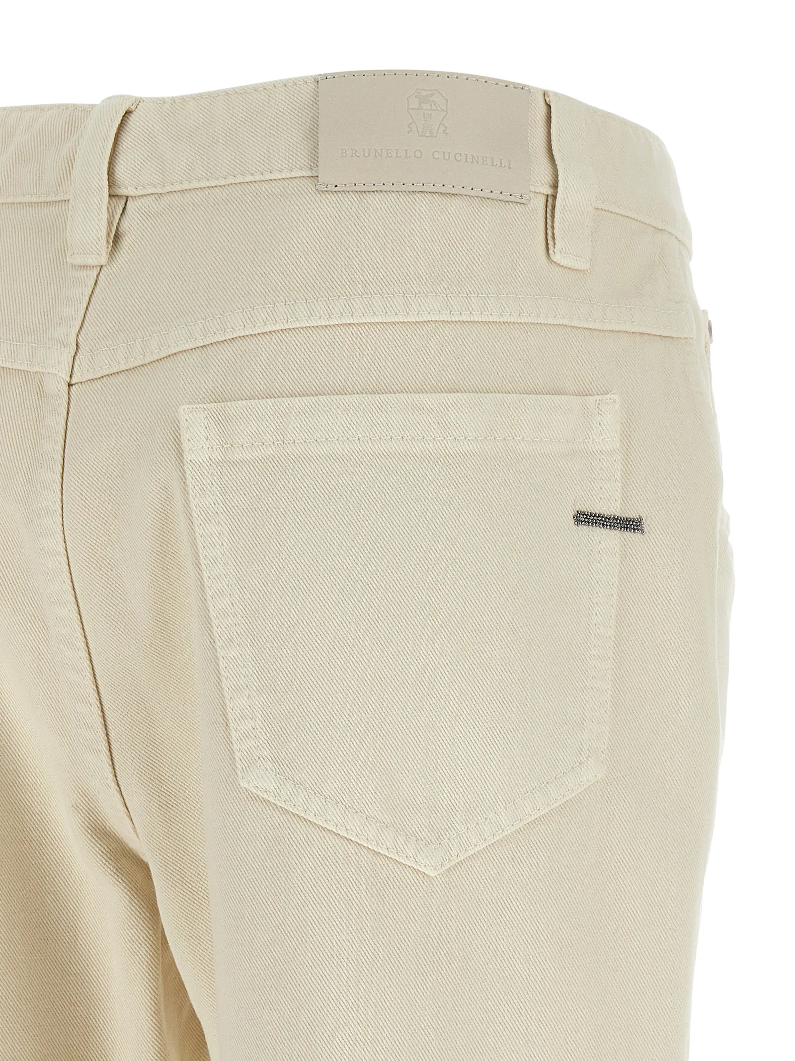 Cotton Straight-Leg Women's Jeans - Brunello Cucinelli - Modalova
