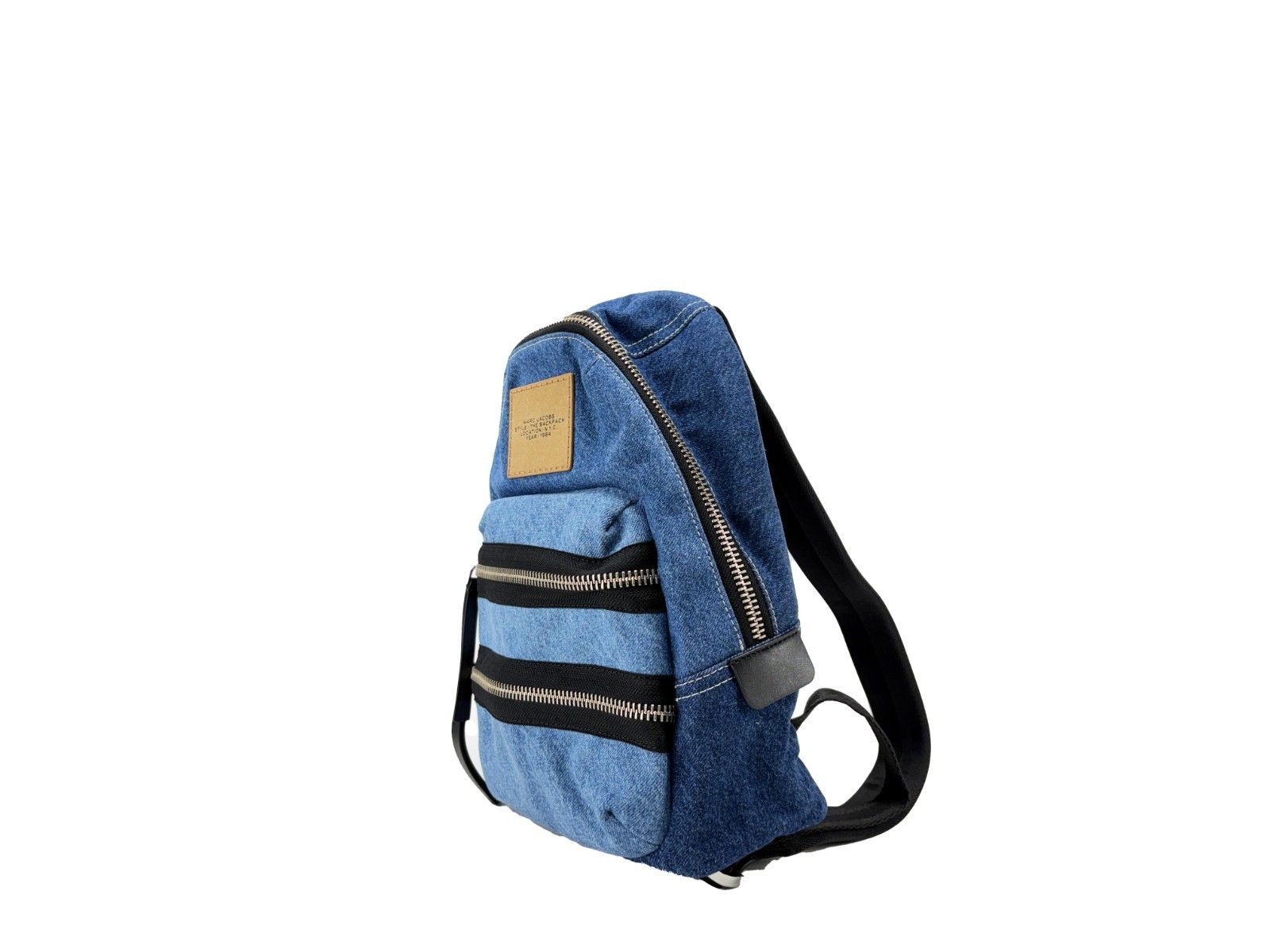 The Biker Medium Denim Backpack Women's Bookbag - Marc Jacobs - Modalova