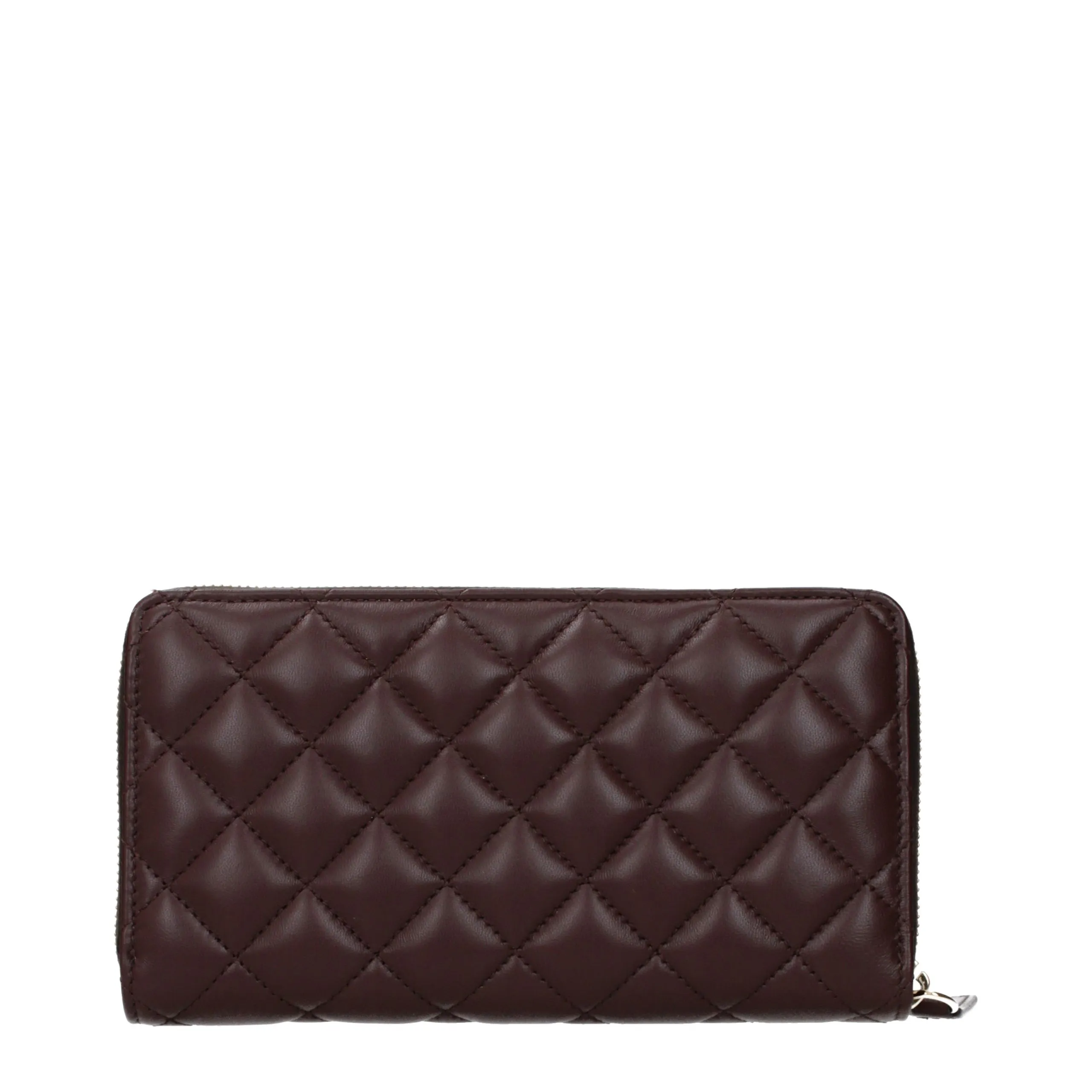 Leather Women's Wallet - Versace - Modalova