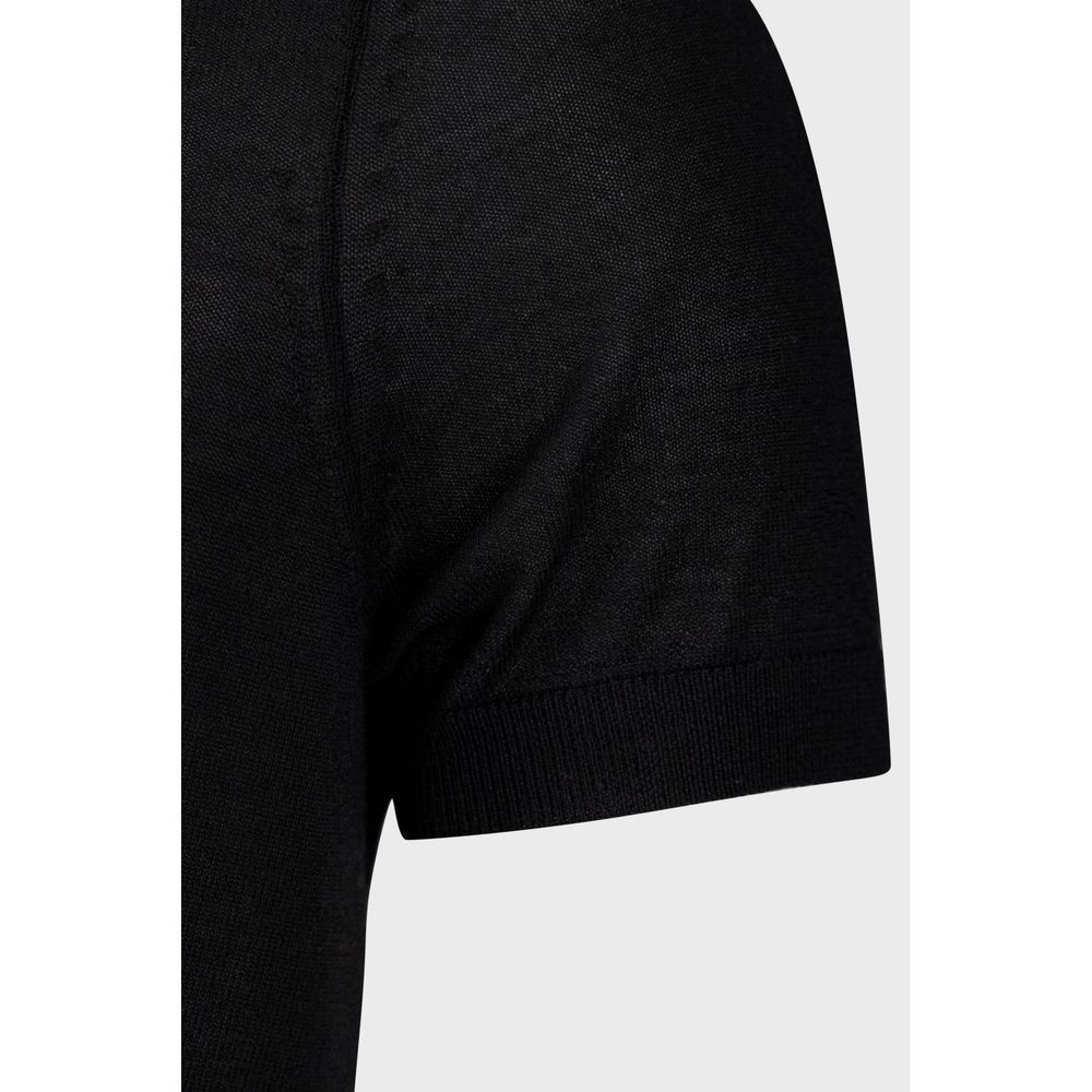 Autore Black Wool Men's Sweater - Autore - Modalova