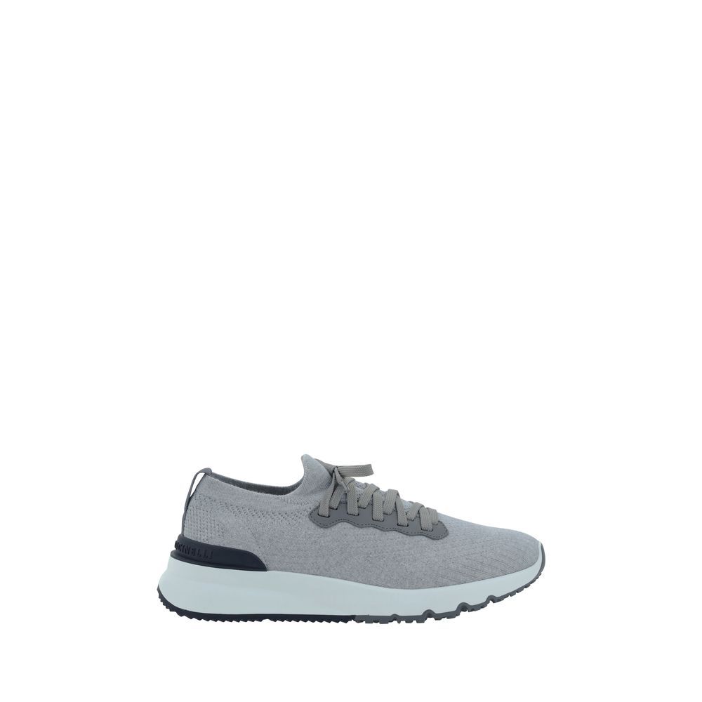 Cotton Athletic Men's Sneakers - Brunello Cucinelli - Modalova