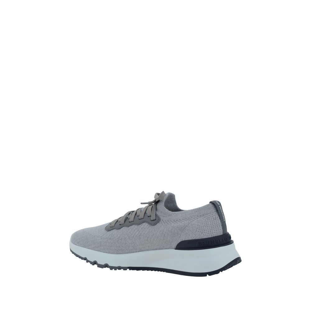 Cotton Athletic Men's Sneakers - Brunello Cucinelli - Modalova