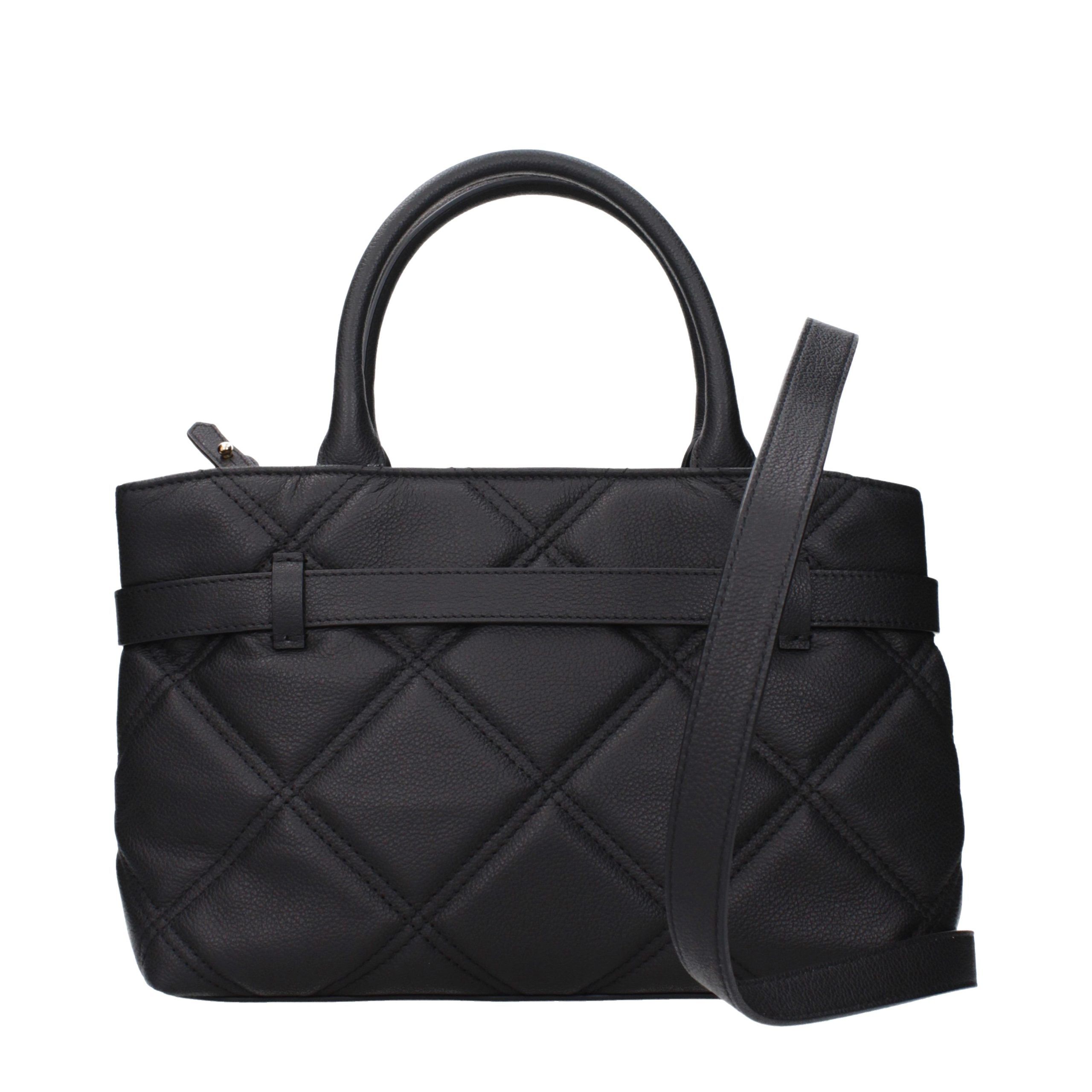 Leather Women's Handbag - Versace - Modalova