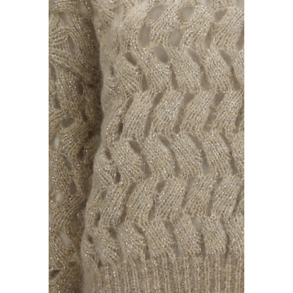 Mohair Women's Sweatshirt - Brunello Cucinelli - Modalova