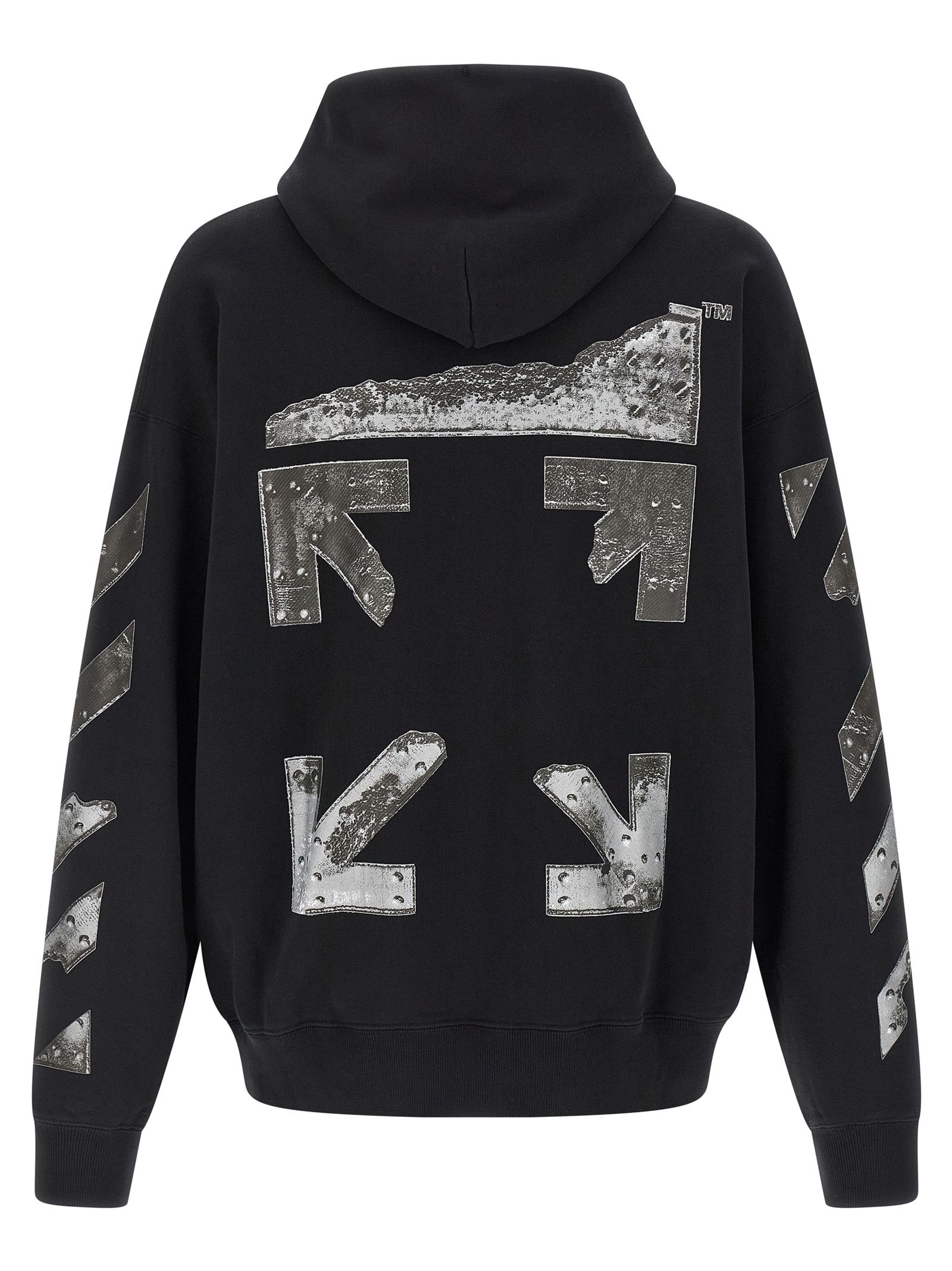 Cotton Men's Sweatshirt - Off-White - Modalova
