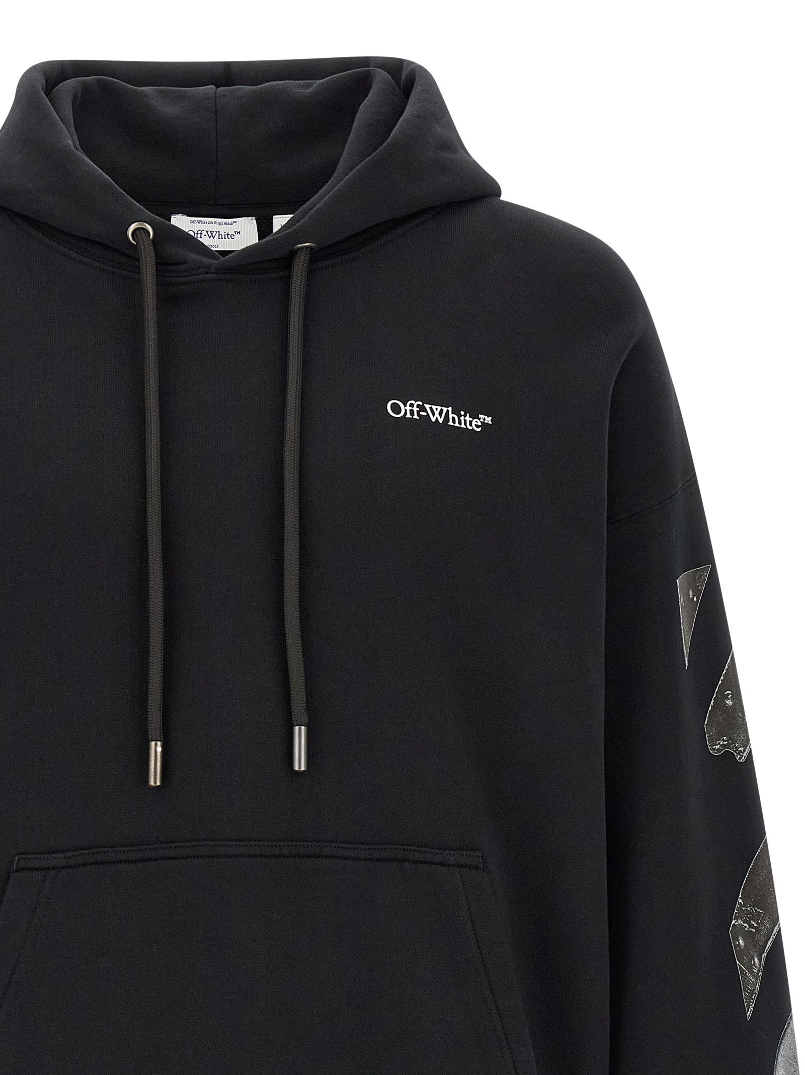 Cotton Men's Sweatshirt - Off-White - Modalova