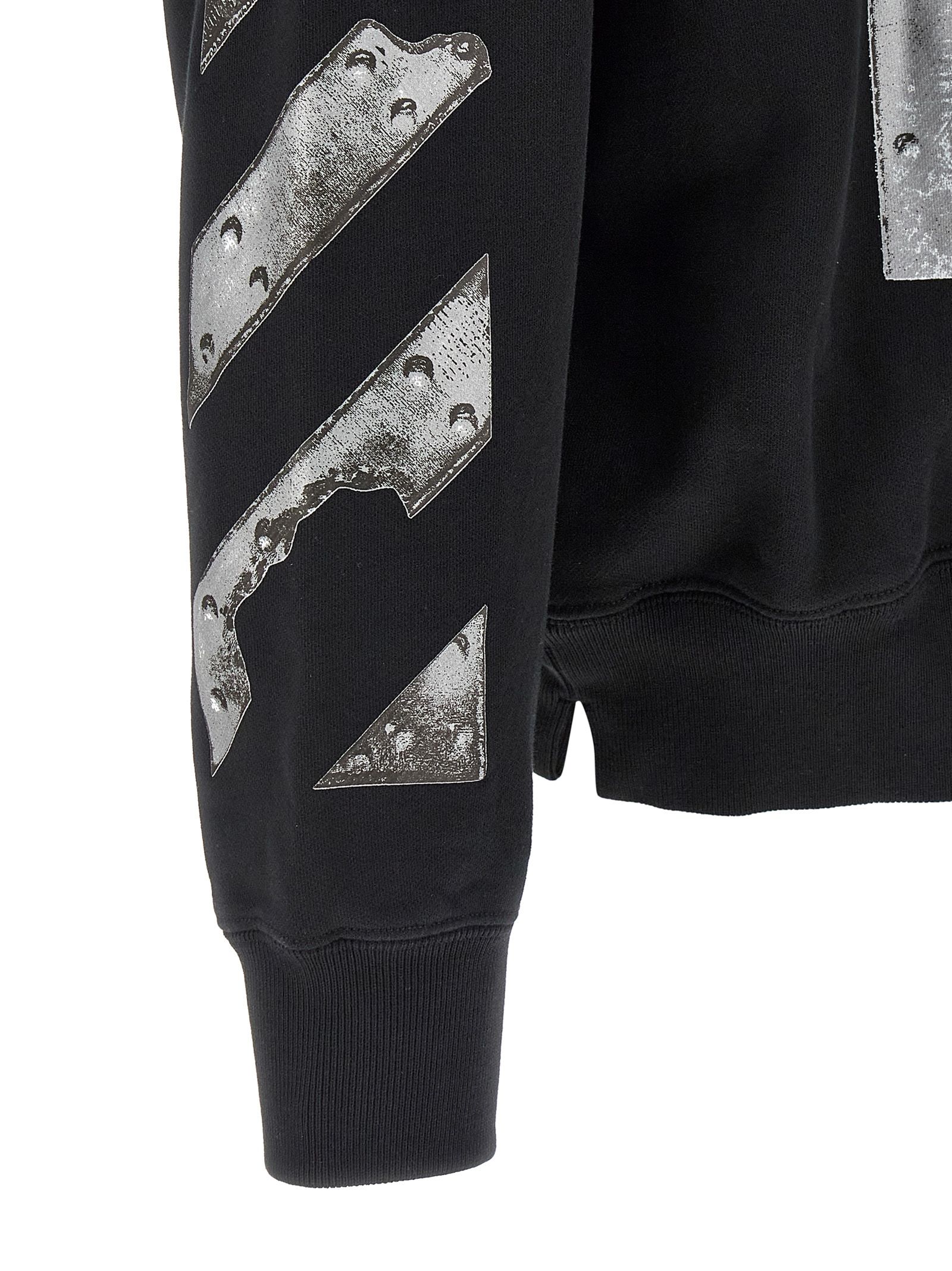 Cotton Men's Sweatshirt - Off-White - Modalova