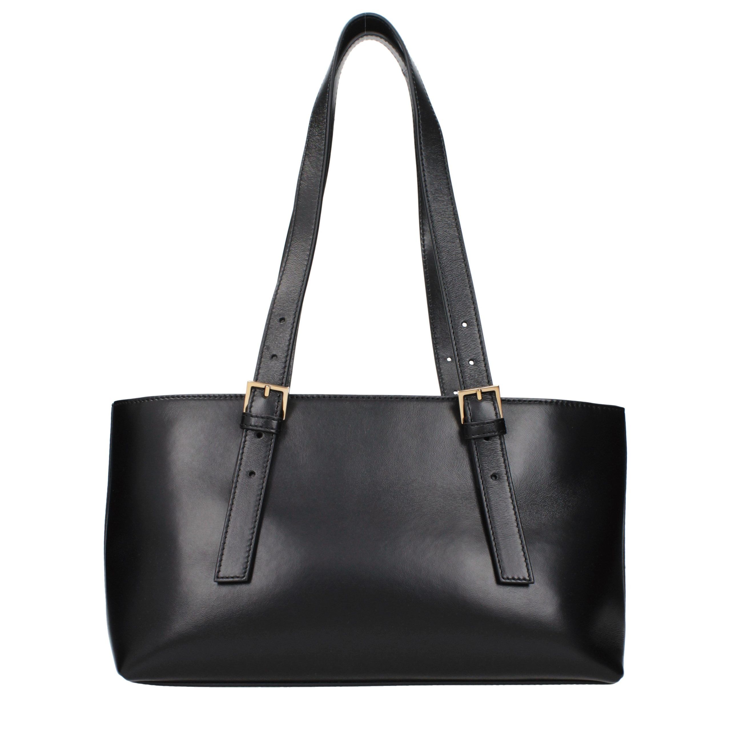 Leather Shoulder Women's Bag - Versace - Modalova