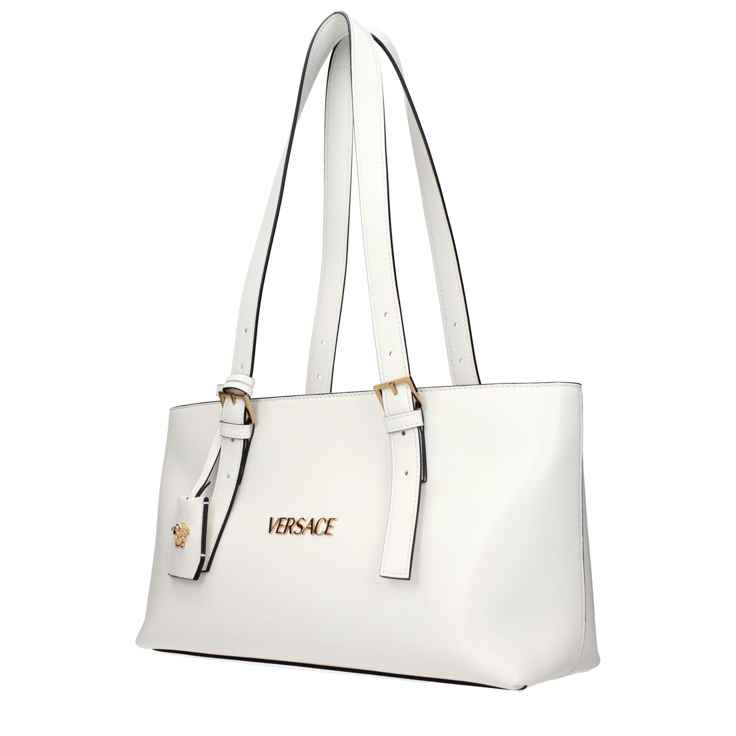 Leather Shoulder Women's Bag - Versace - Modalova