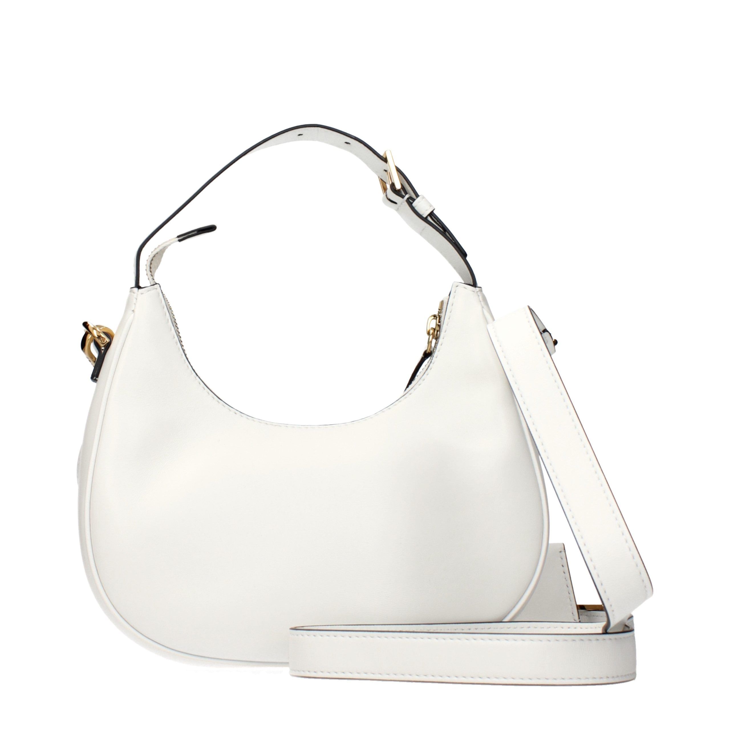 Leather Women's Handbag - Versace - Modalova
