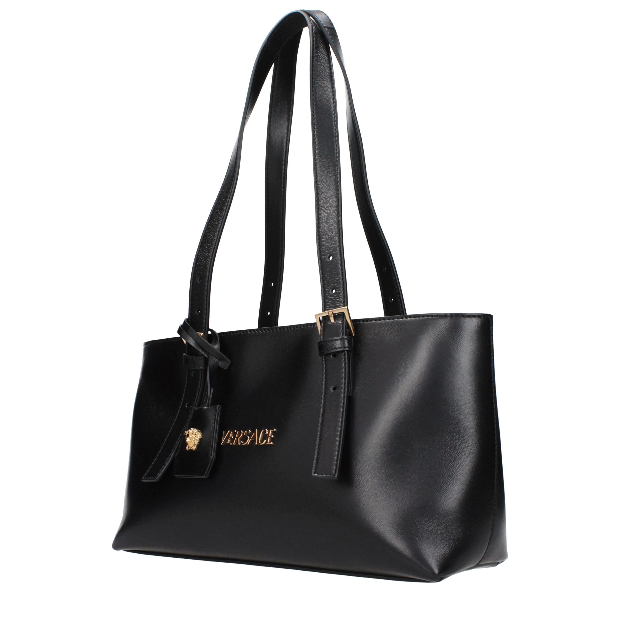Leather Shoulder Women's Bag - Versace - Modalova
