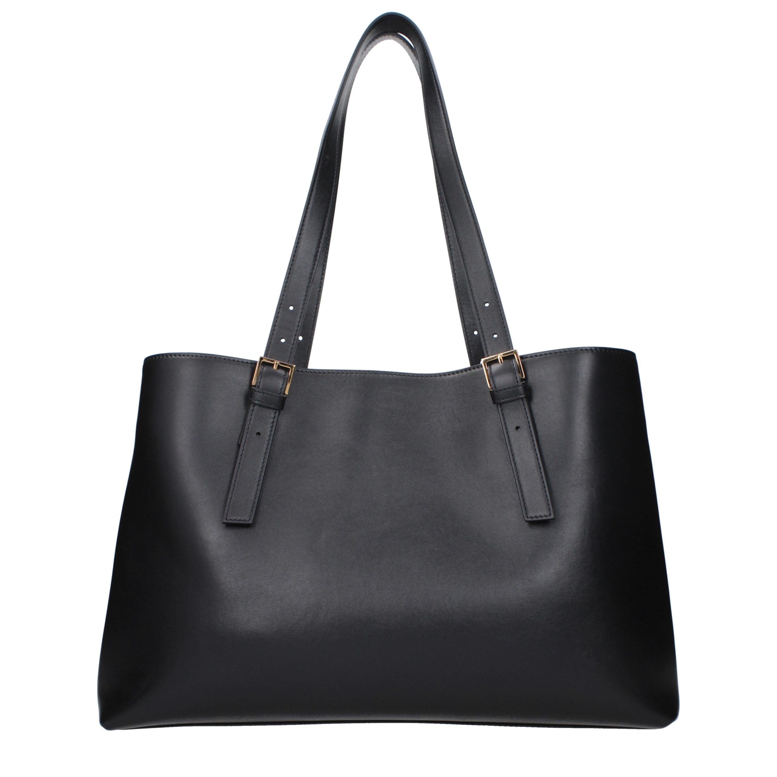 Leather Shoulder Women's Bag - Versace - Modalova