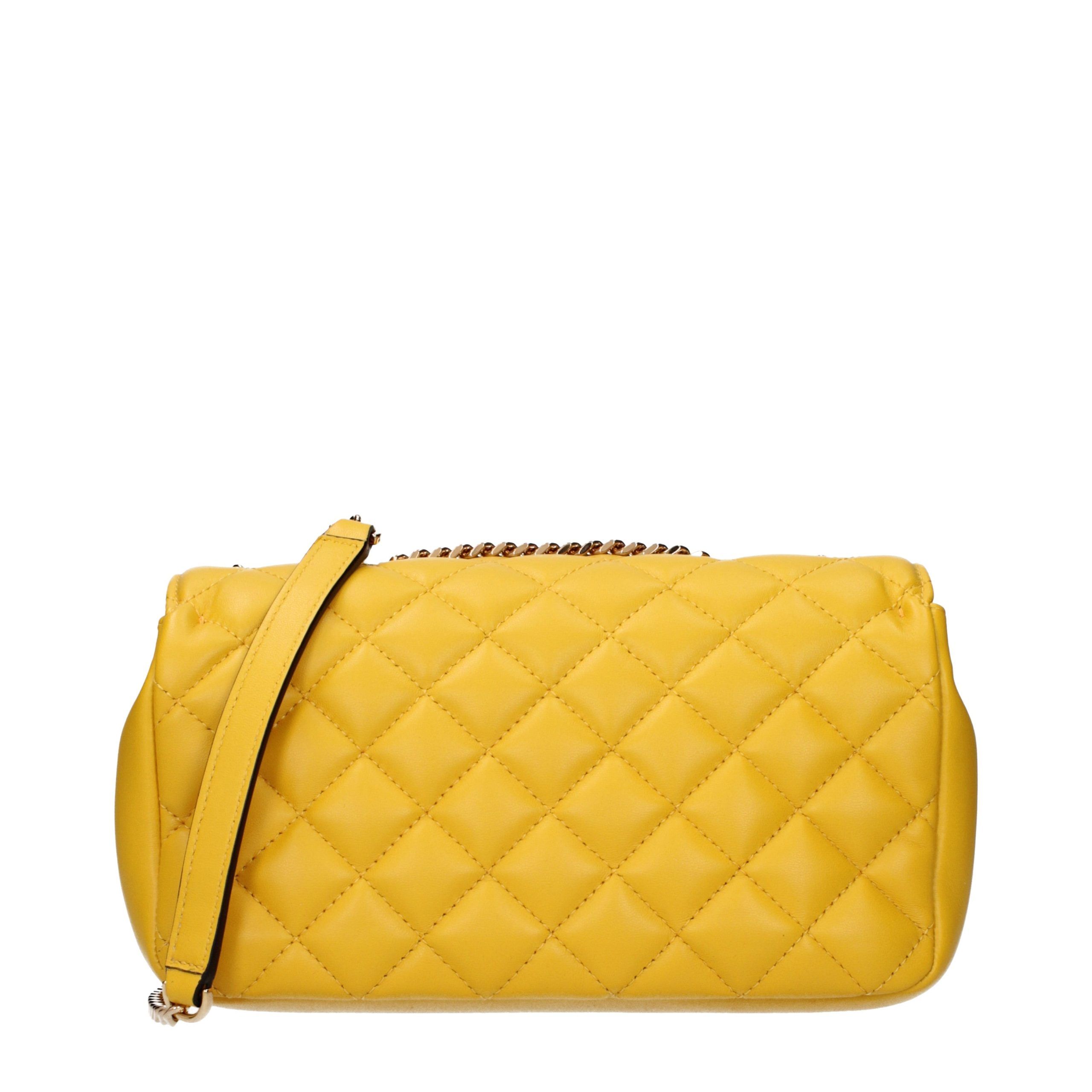 Leather Shoulder Women's Bag - Versace - Modalova