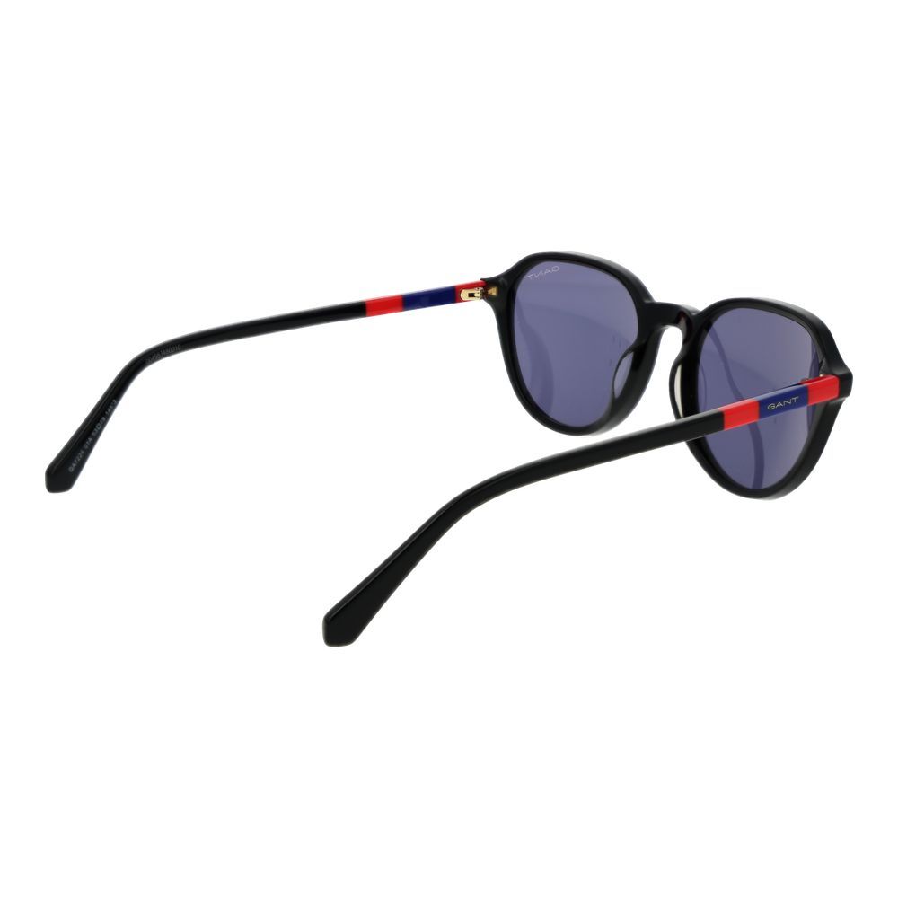 Gant Black Acetate Men's Sunglasses - Gant - Modalova