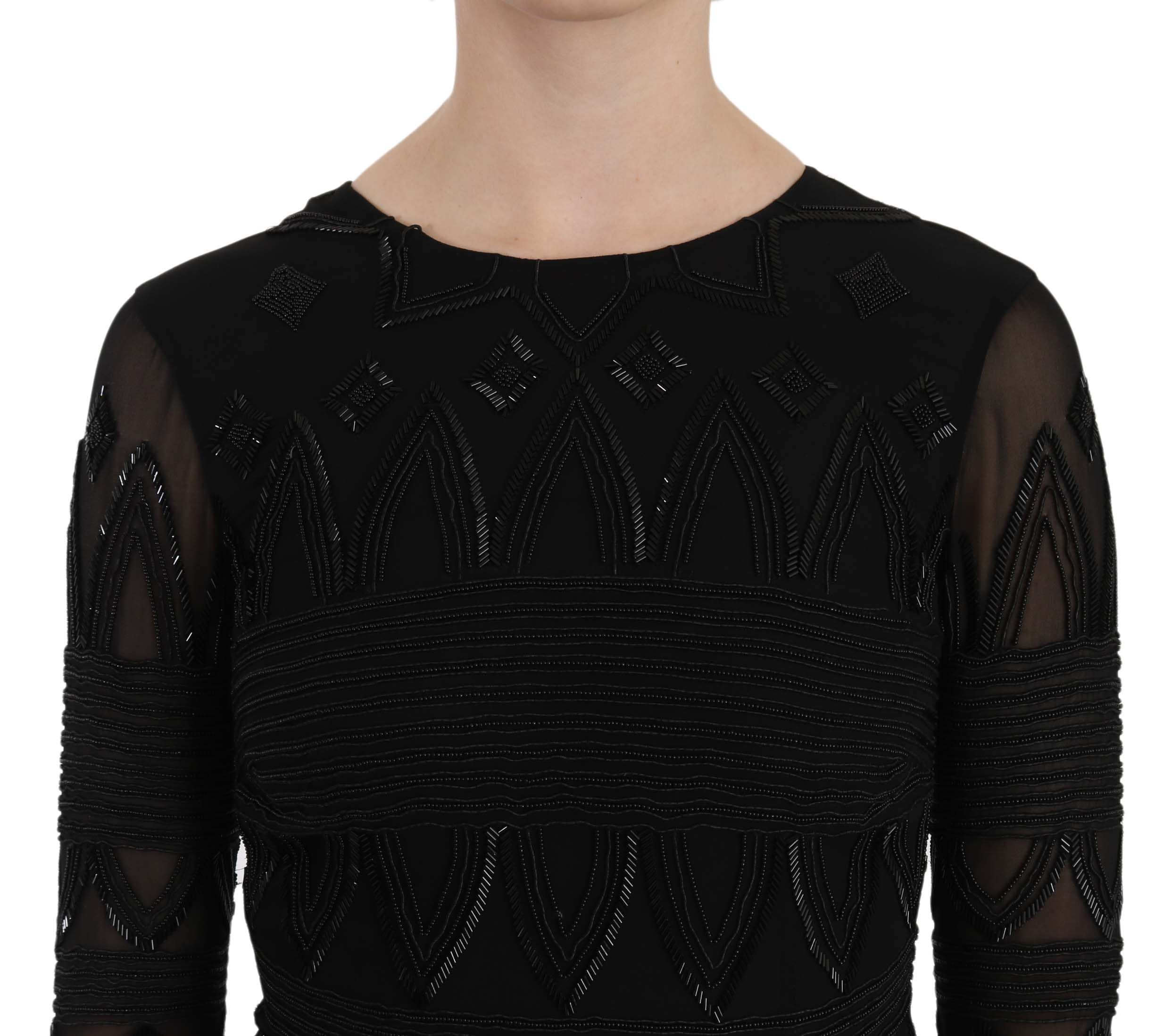 Silk Sequined Mini Shift Women's Gown - John Richmond - Modalova