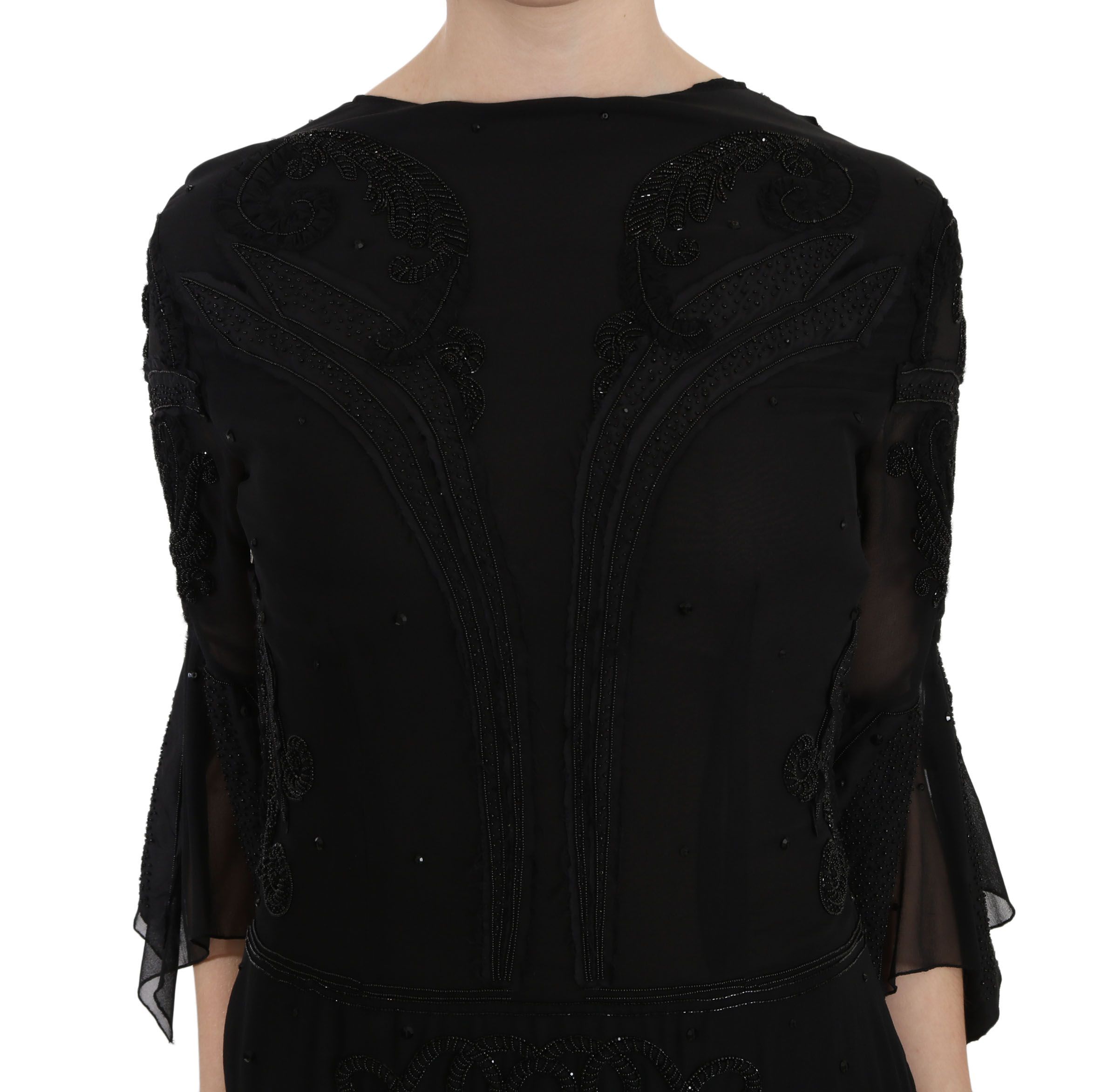 Sequined Silk Mini Shift Women's Gown - John Richmond - Modalova