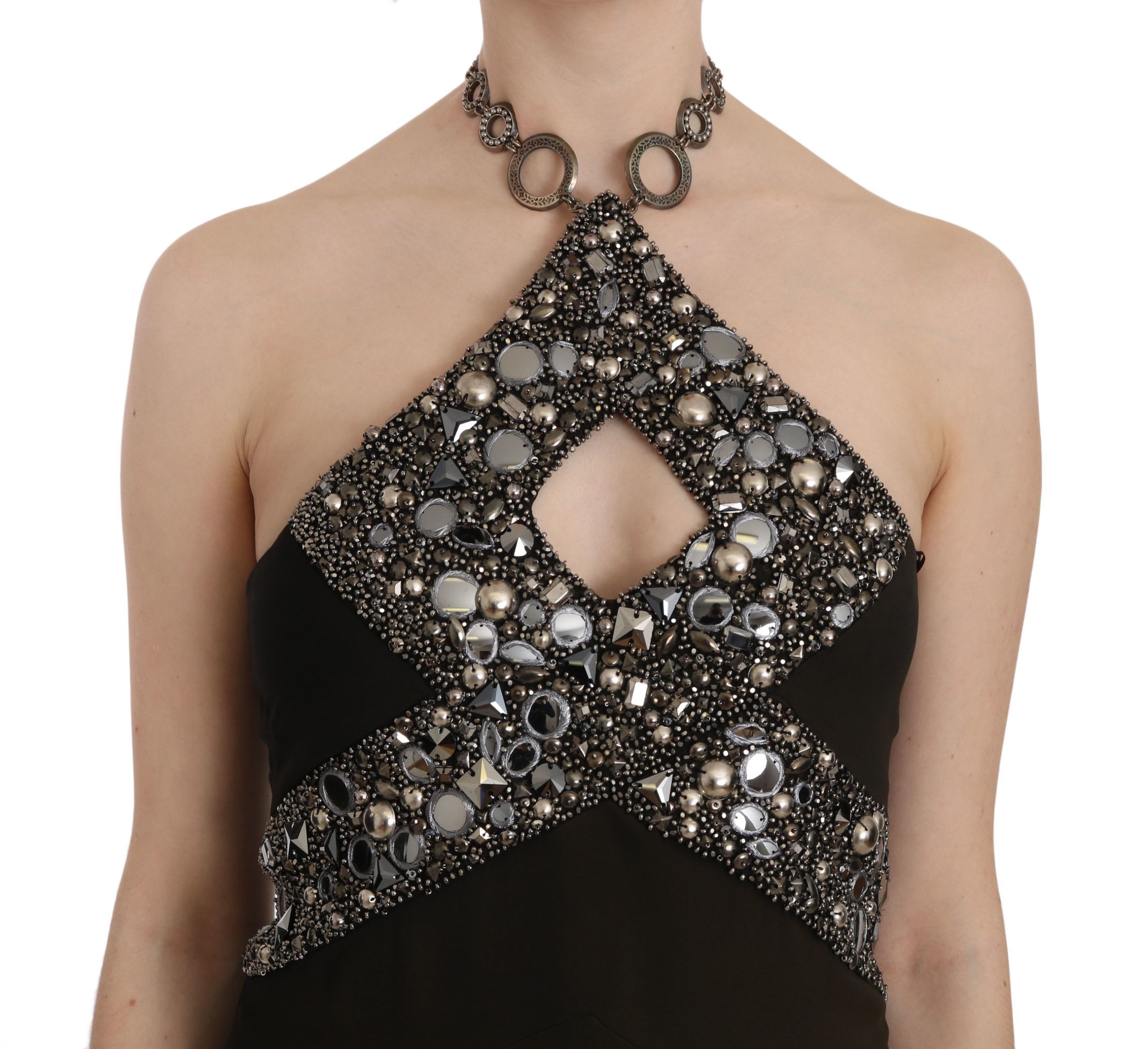 Sequined Stretch Mini Shift Women's Dress - John Richmond - Modalova