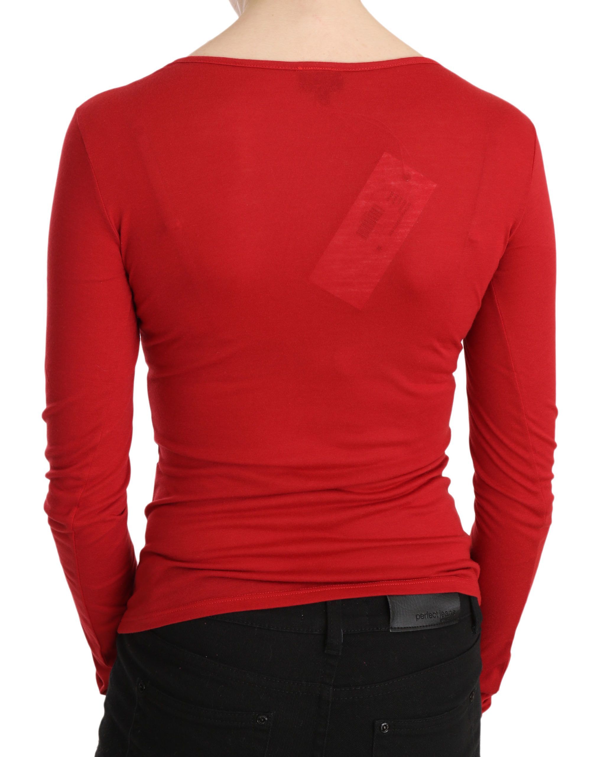Crystal Embellished Long Sleeve Top Women's Blouse - Exte - Modalova