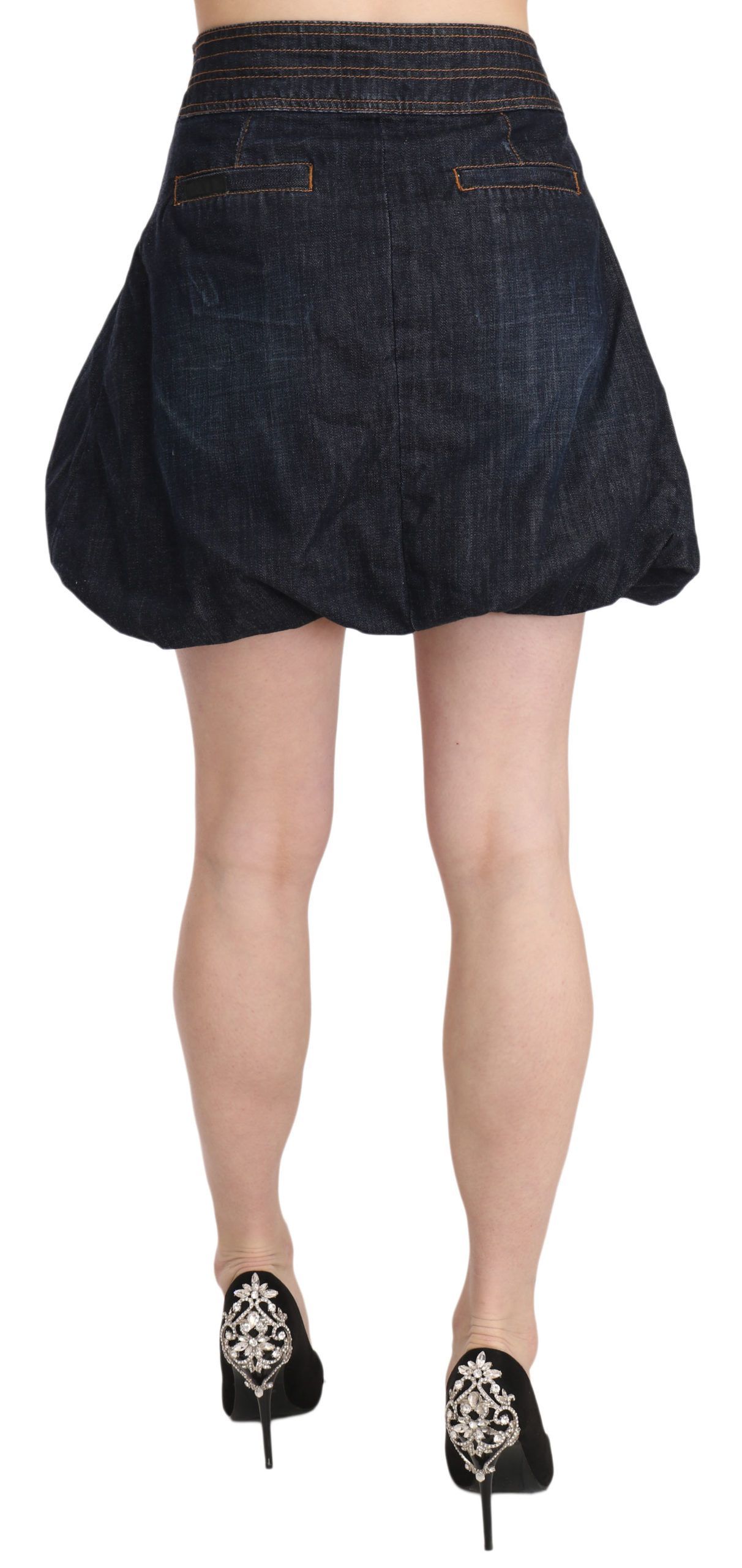 Jeans Denim Cotton Stretch A-line Women's Mini - Exte - Modalova