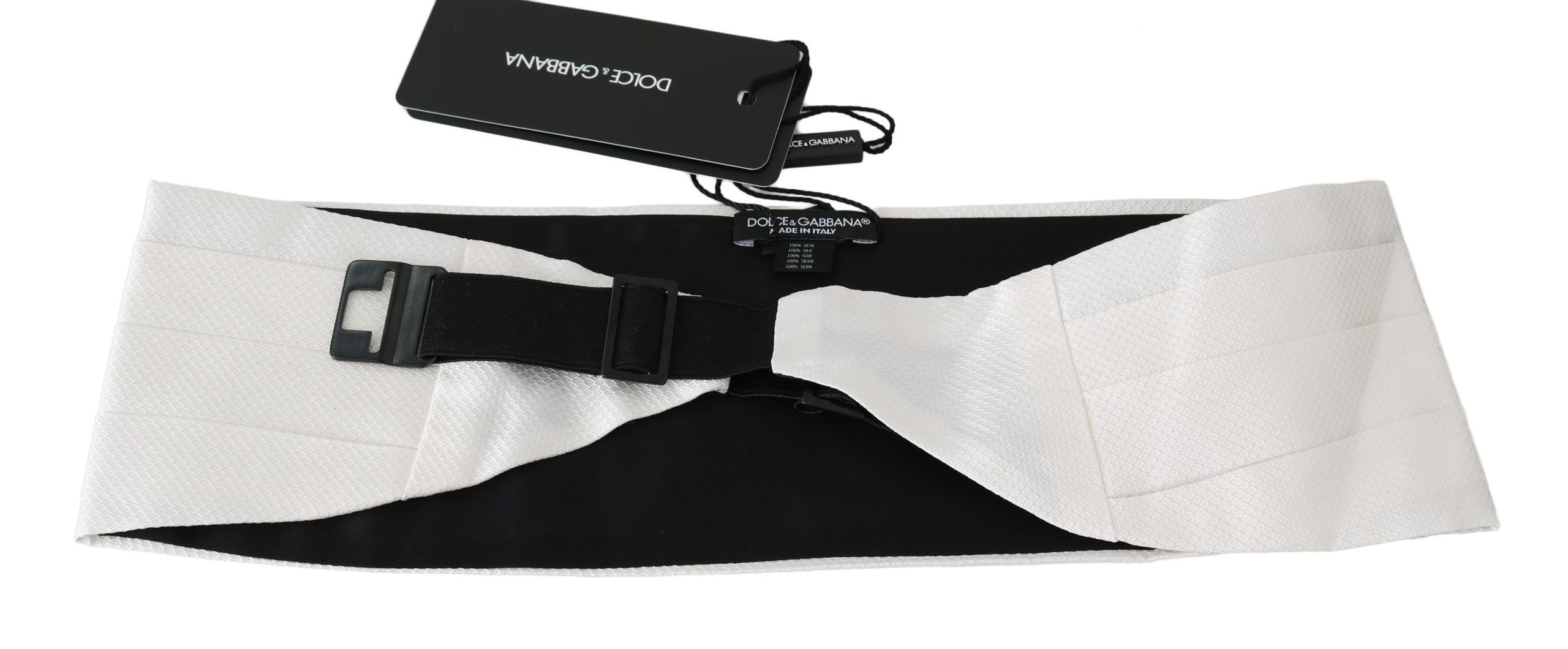 Men Waist Belt 100% Silk Men's Cummerbund - Dolce & Gabbana - Modalova