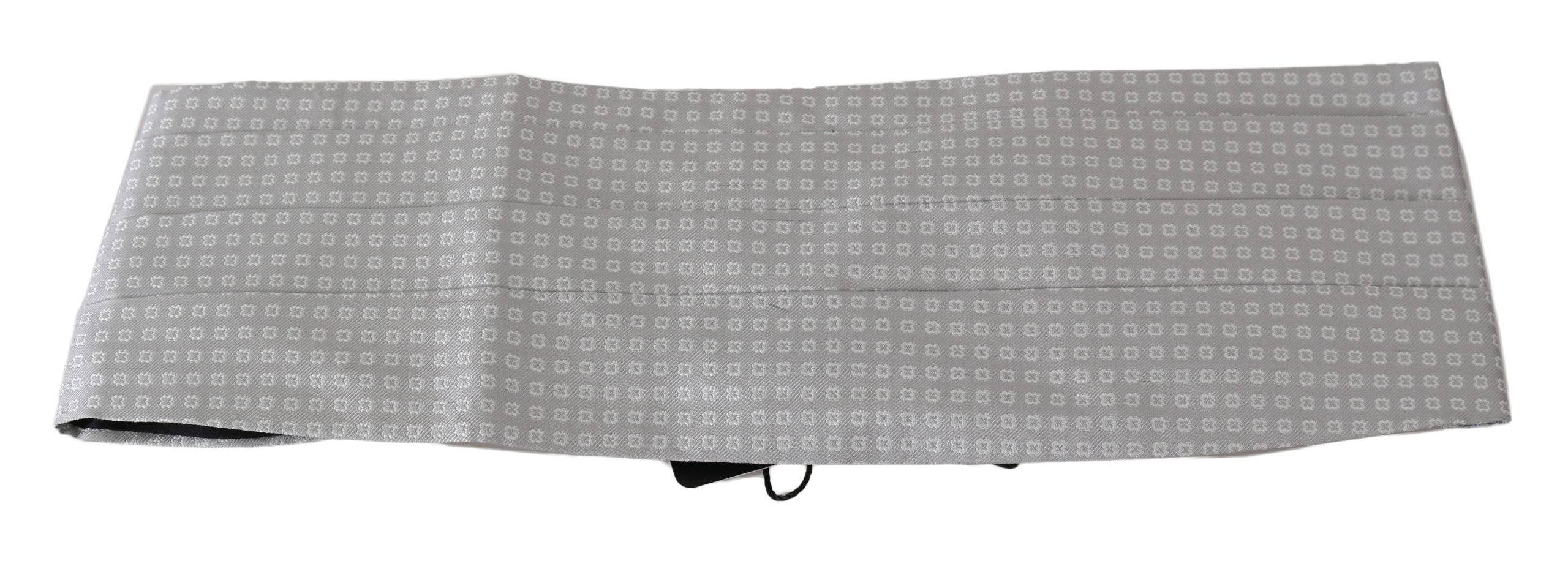 Patterned Waist Belt Silk Men's Cummerbund - Dolce & Gabbana - Modalova
