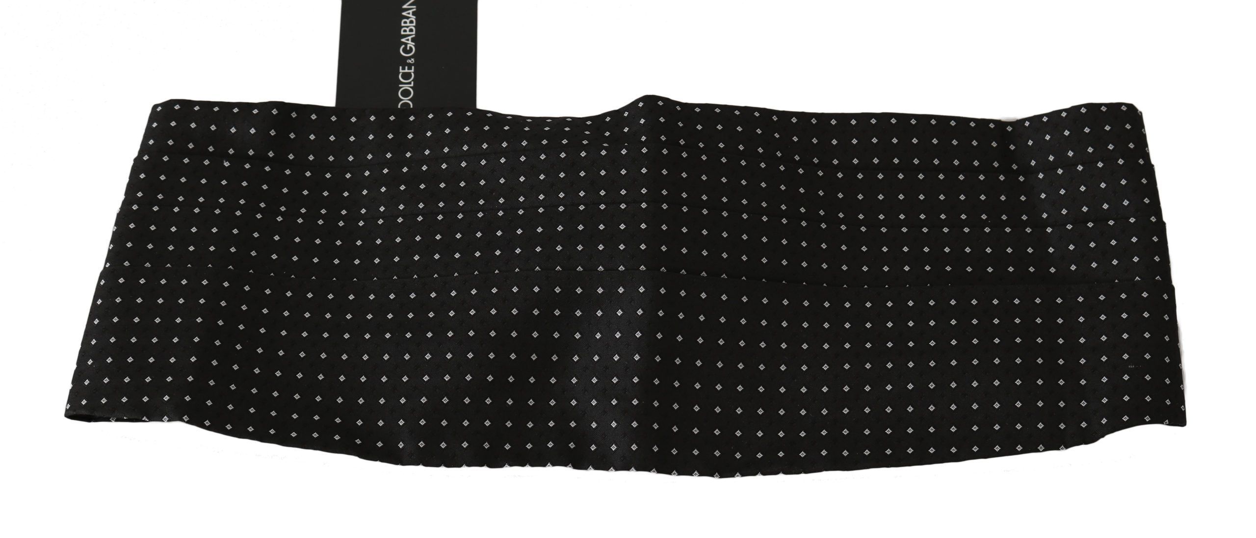 Dotted Waist Belt Silk Men's Cummerbund - Dolce & Gabbana - Modalova