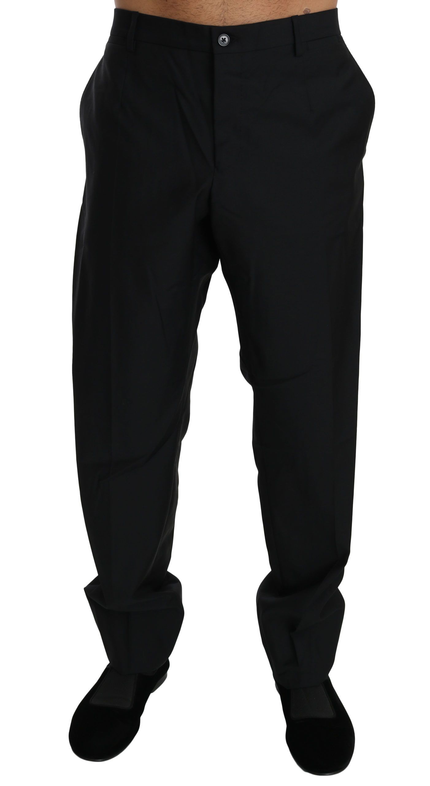 Dress Formal Trouser Men Wool Men's Pants - Dolce & Gabbana - Modalova