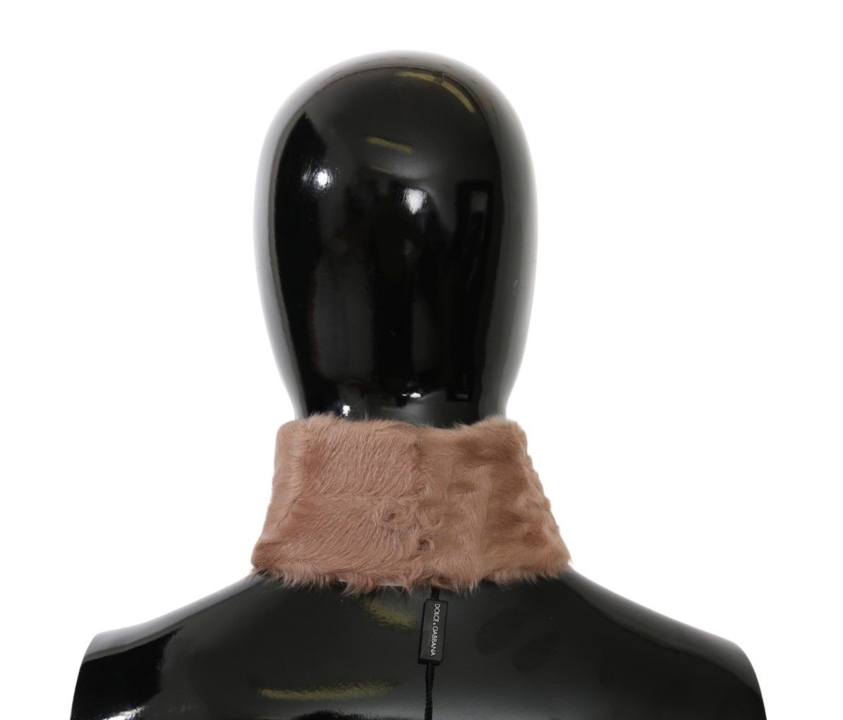 Fur Neck Collar Lambskin Women's Scarf - Dolce & Gabbana - Modalova