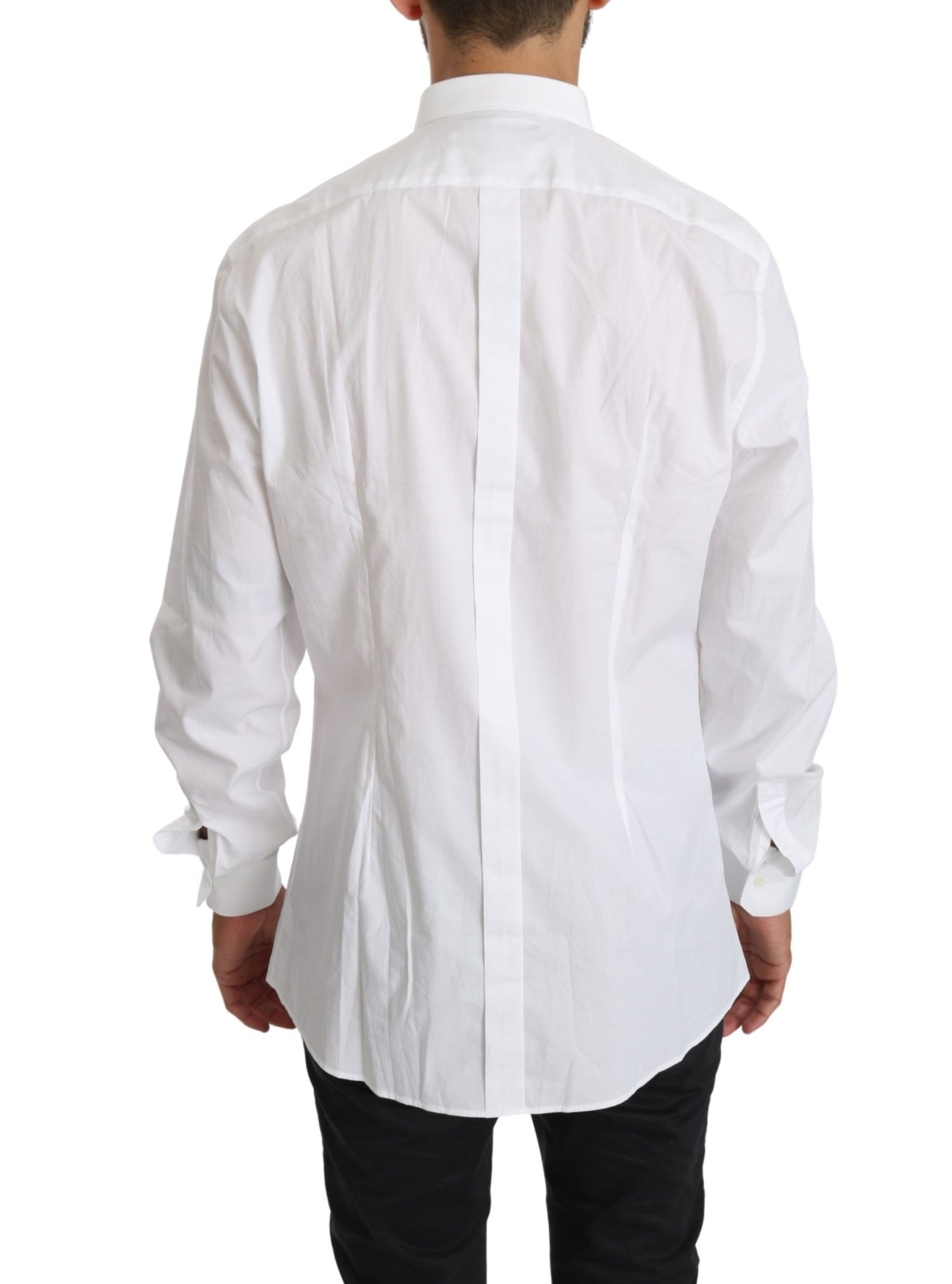 Cotton Long Sleeve Top Men's Shirt - Dolce & Gabbana - Modalova