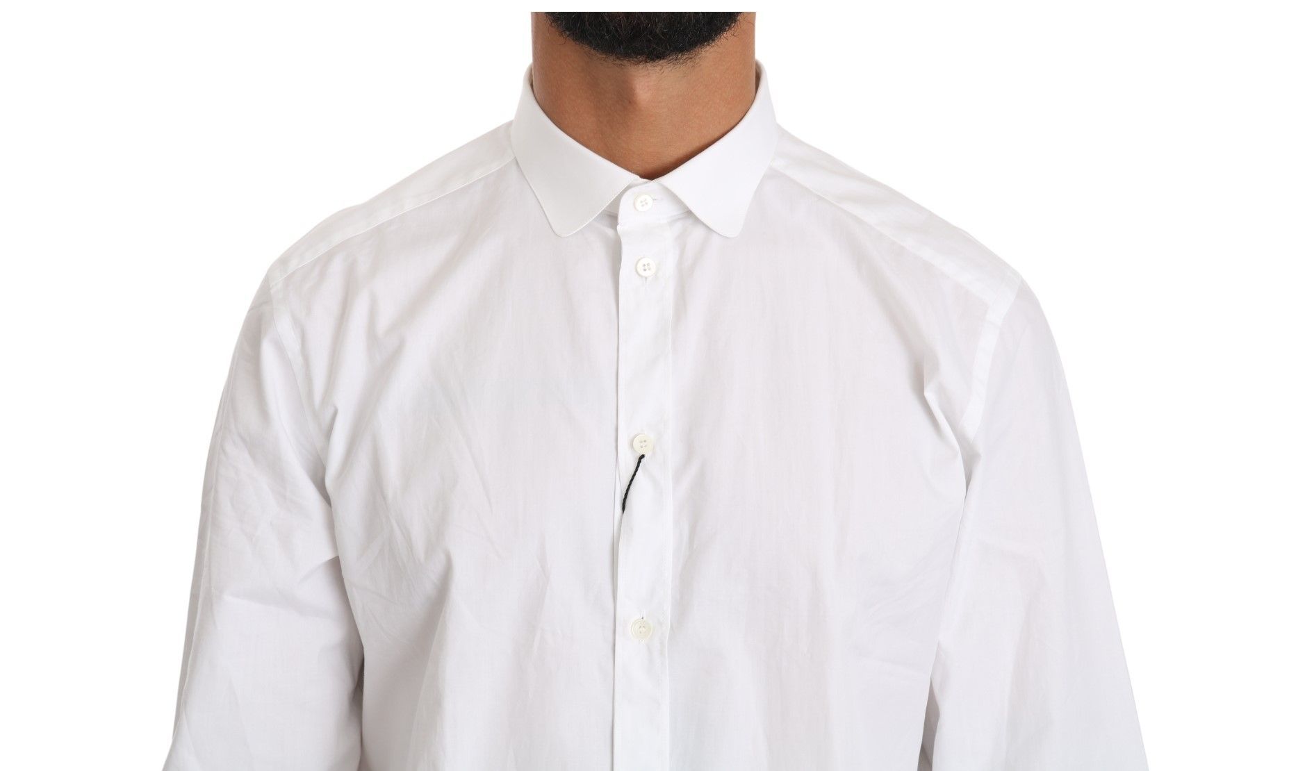 Cotton Long Sleeve Top Men's Shirt - Dolce & Gabbana - Modalova