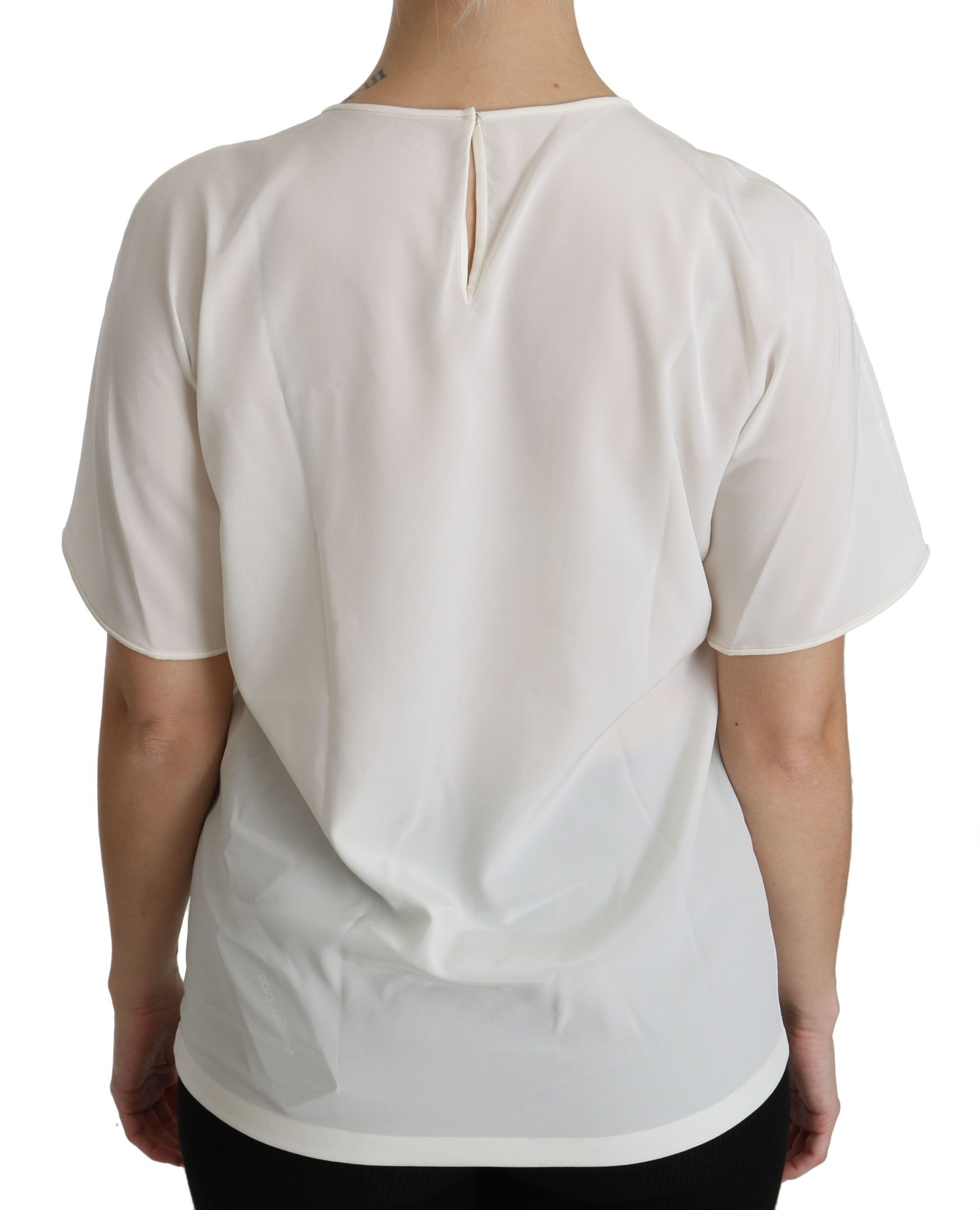 Dgfamily Patch Short Sleeve Blouse Women's Top - Dolce & Gabbana - Modalova
