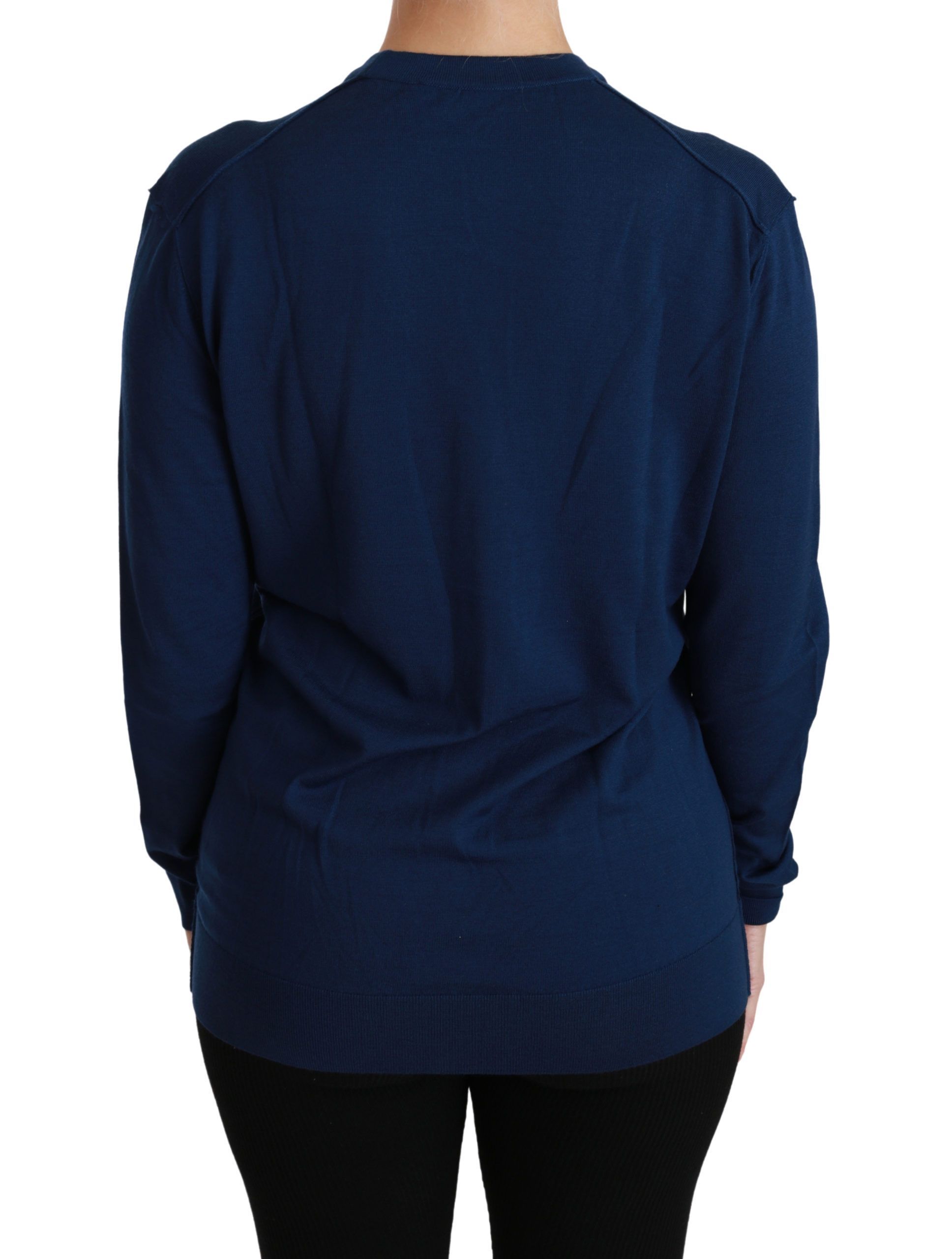 Button Cardigan Virgin Wool Women's Sweater - Dolce & Gabbana - Modalova
