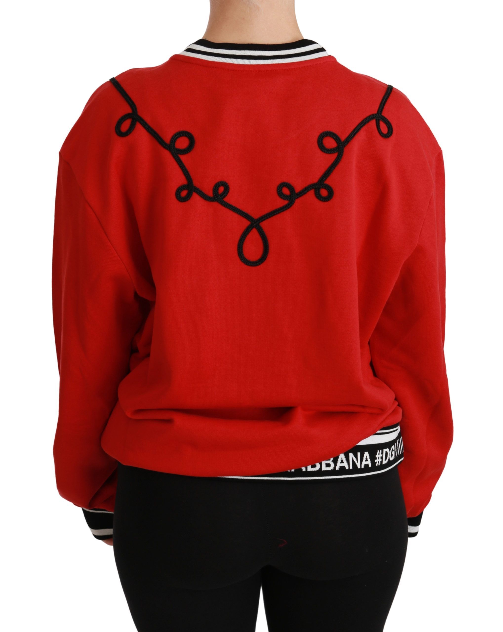 Queen Sequined Love Pullover Women's Sweater - Dolce & Gabbana - Modalova