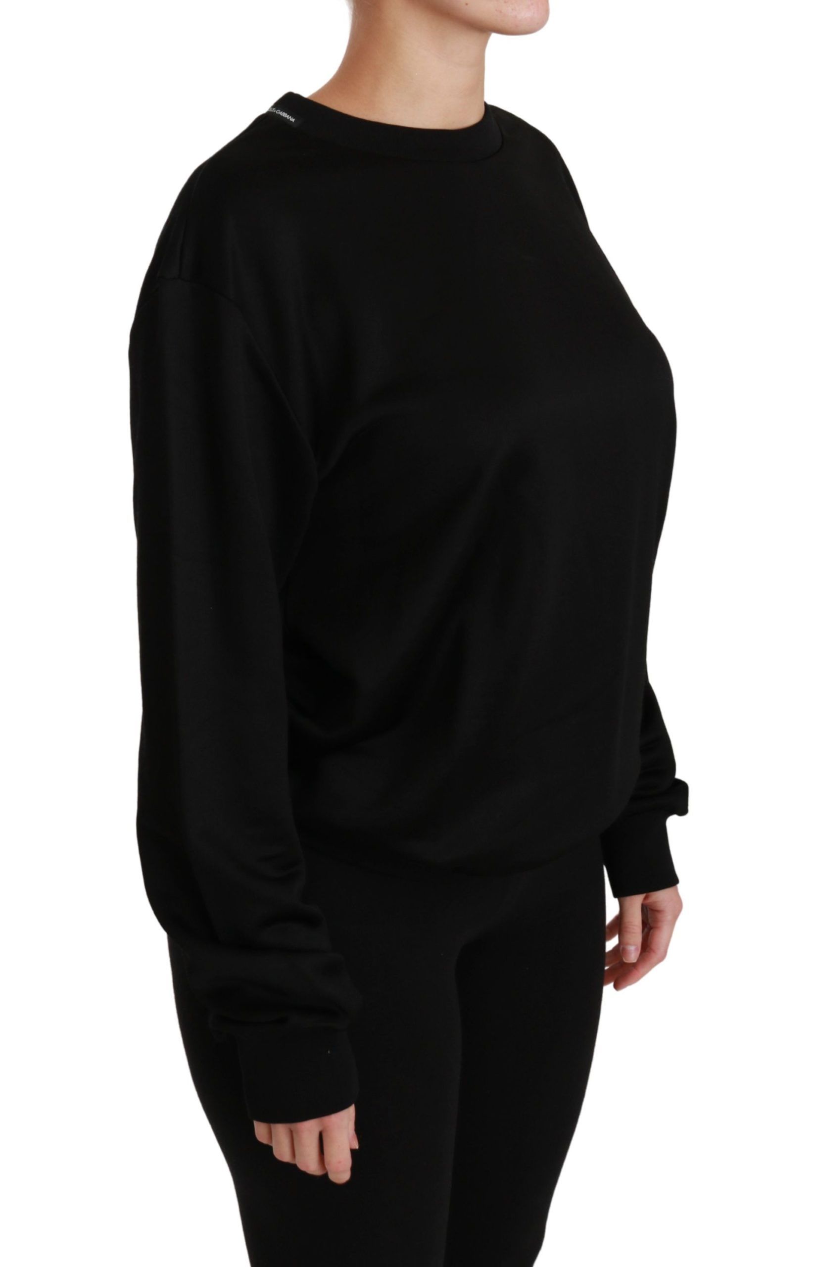 Cotton Crewneck Pullover Women's Sweater - Dolce & Gabbana - Modalova