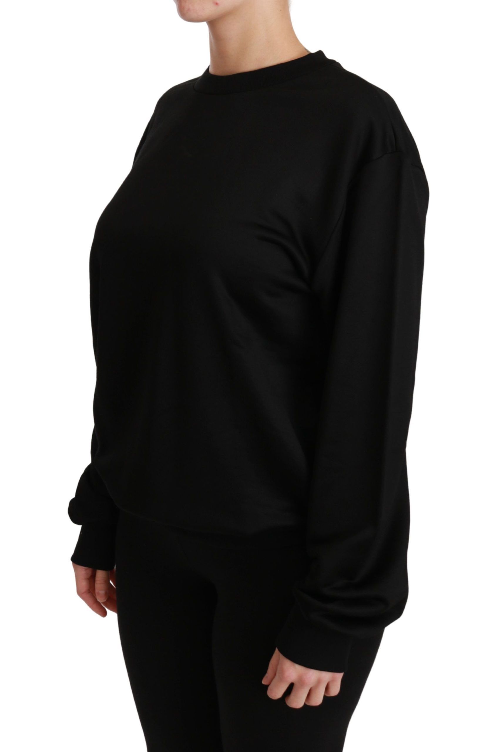 Cotton Crewneck Pullover Women's Sweater - Dolce & Gabbana - Modalova