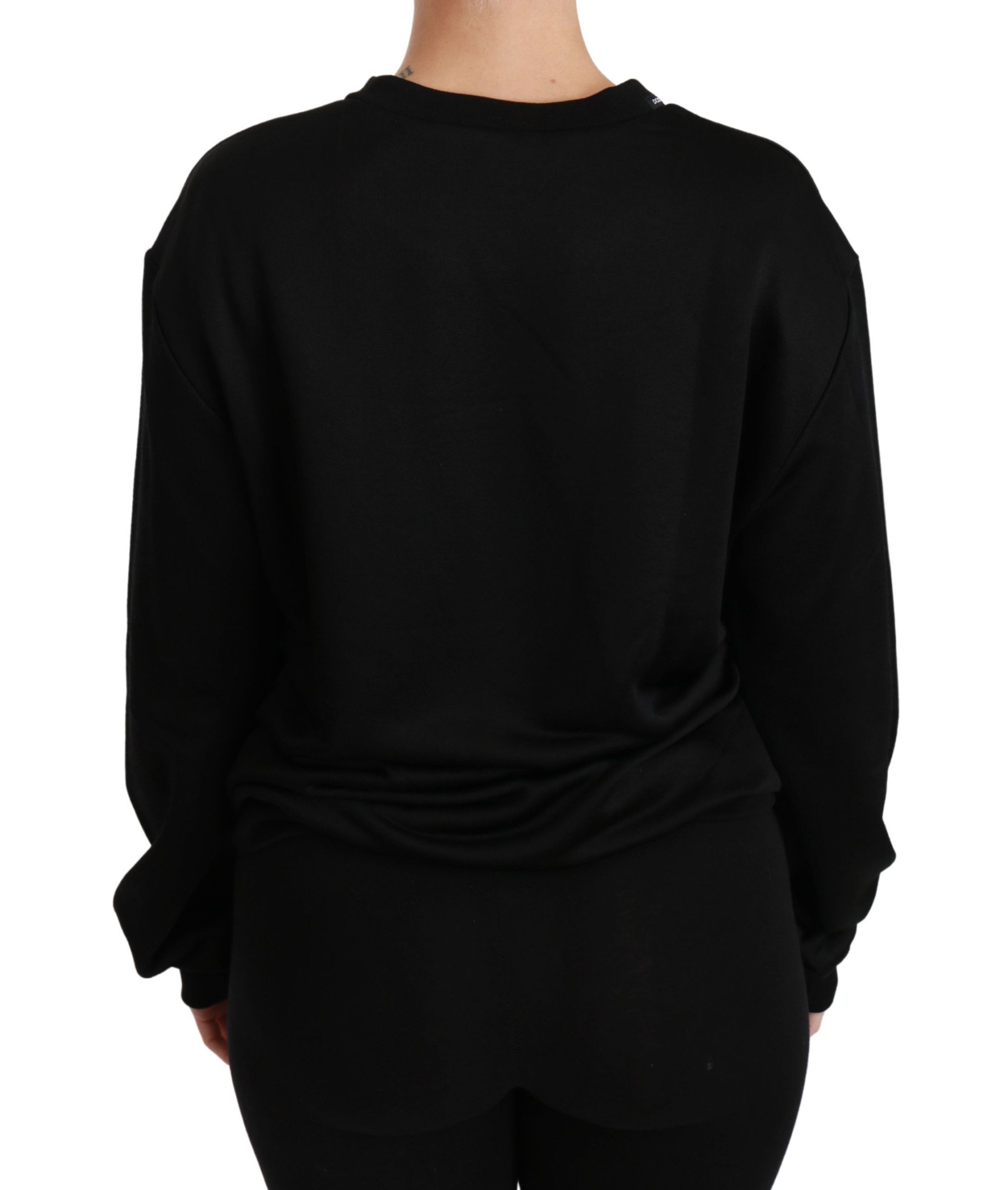 Cotton Crewneck Pullover Women's Sweater - Dolce & Gabbana - Modalova
