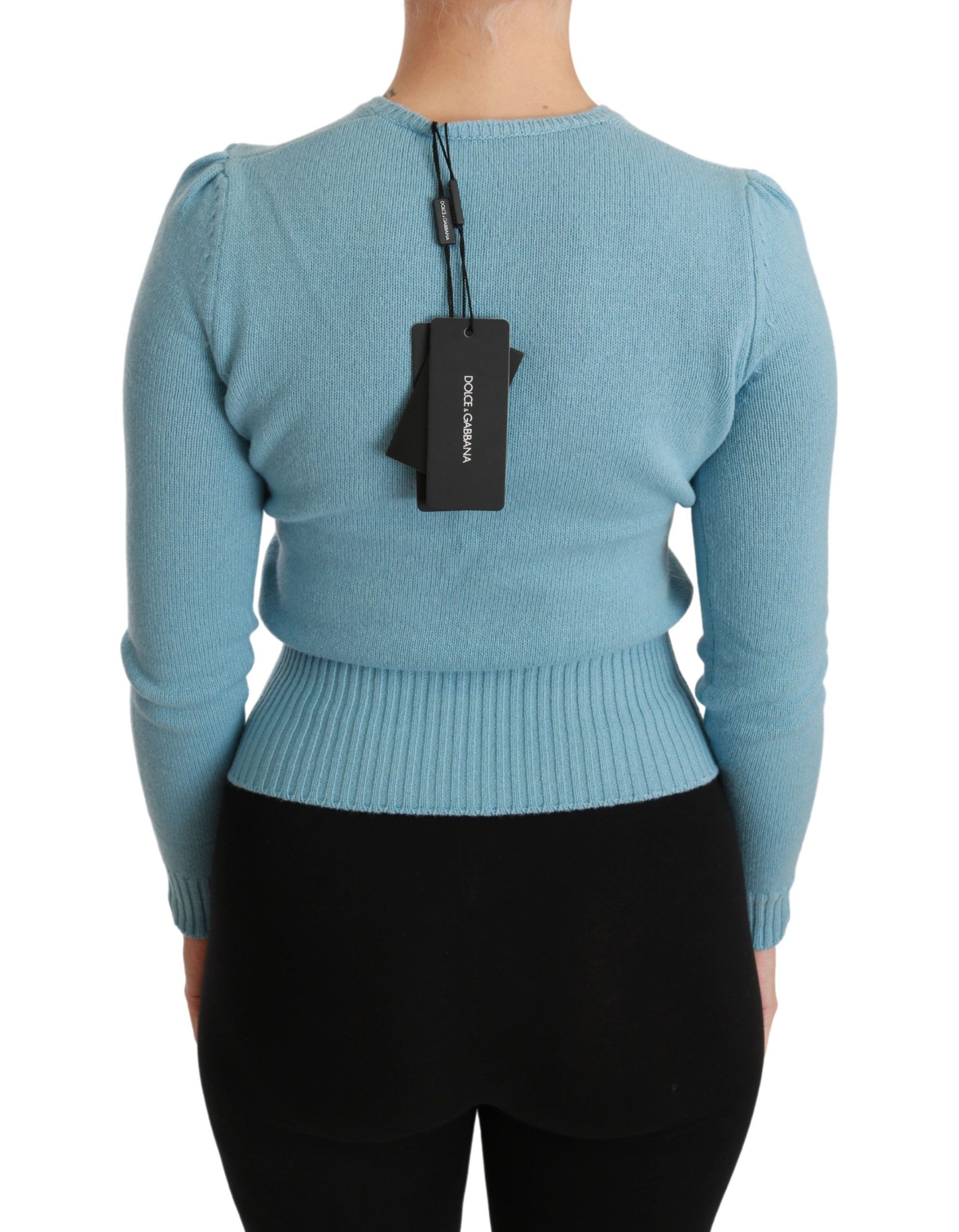 Wool Queen Heart Pullover Women's Sweater - Dolce & Gabbana - Modalova