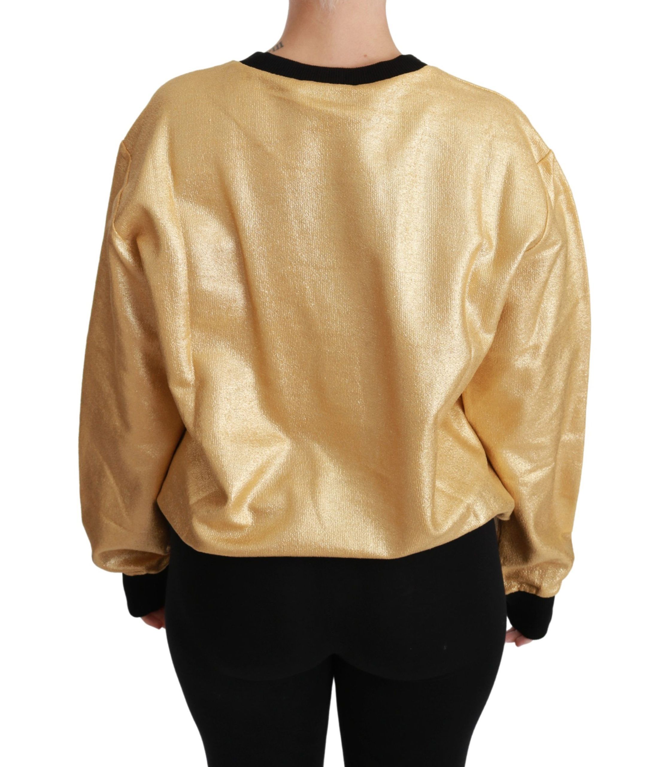 Cotton Crewneck Pullover Women's Sweater - Dolce & Gabbana - Modalova