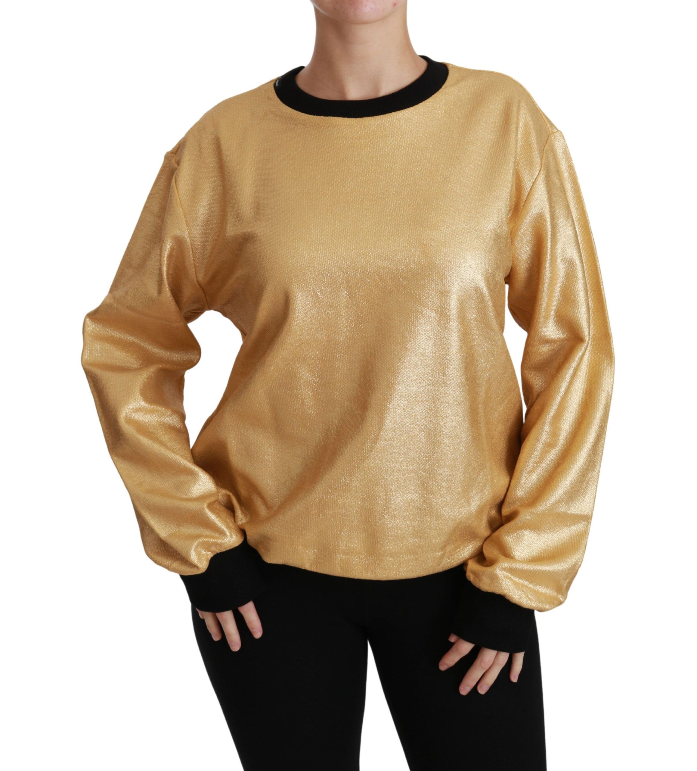 Cotton Crewneck Pullover Women's Sweater - Dolce & Gabbana - Modalova