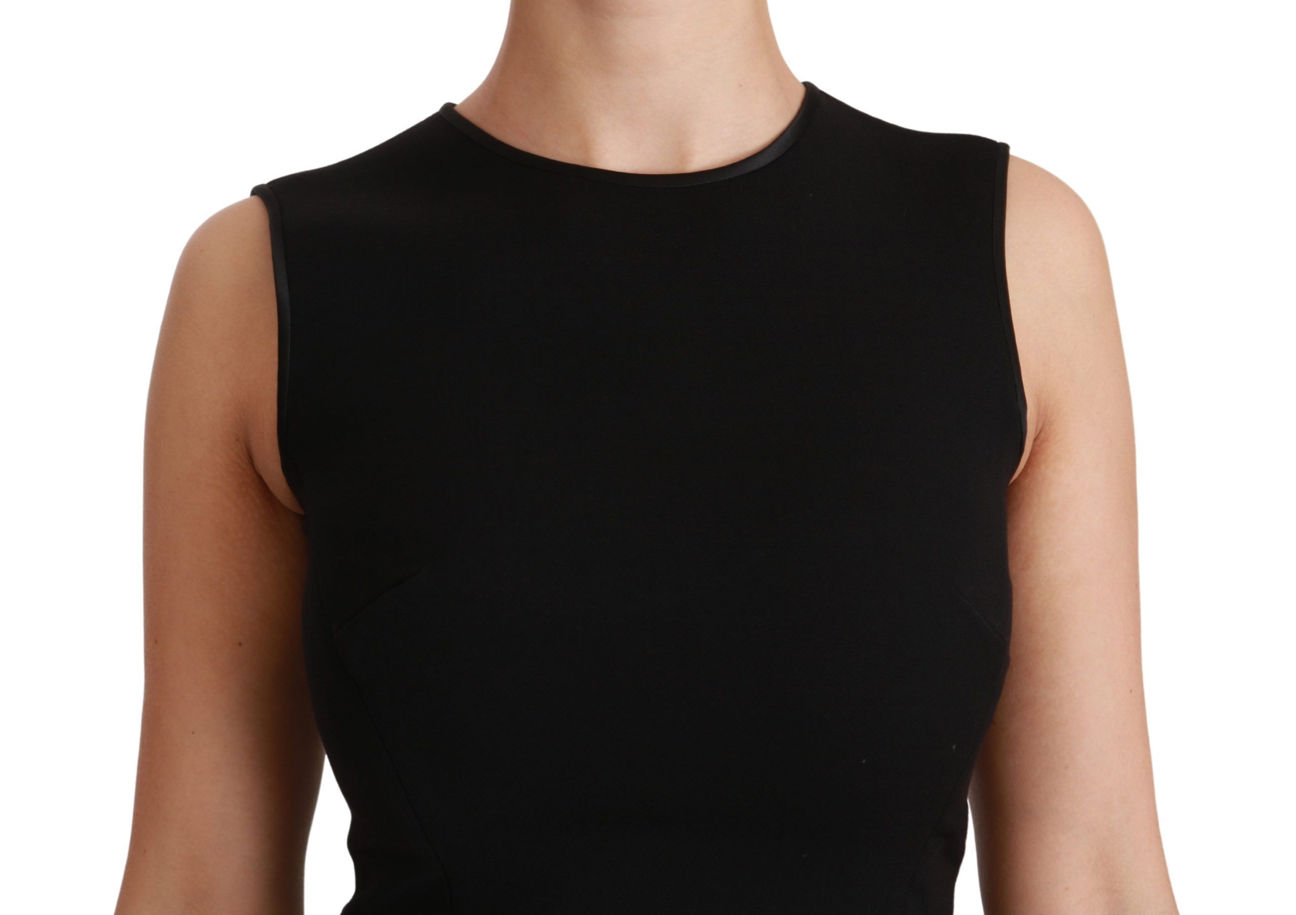 Fit Flare Wool Stretch Sheath Women's Dress - Dolce & Gabbana - Modalova