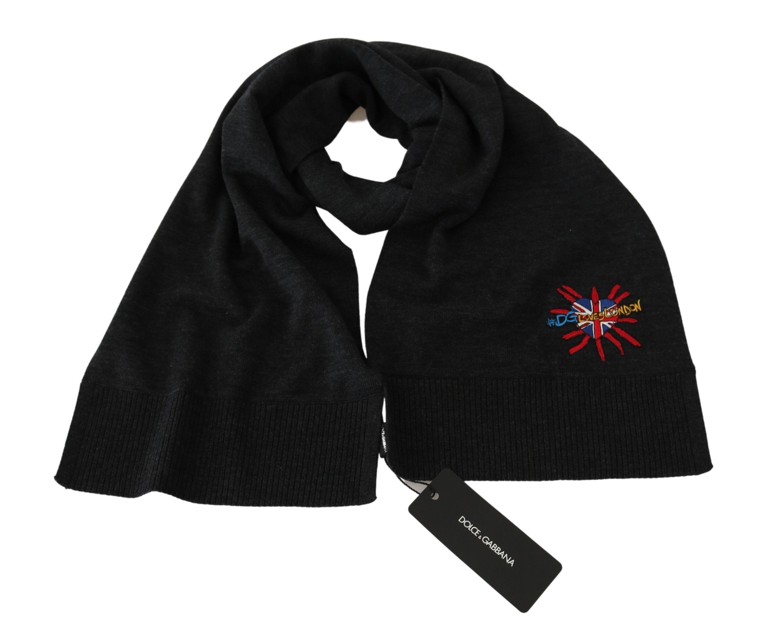 DGLovesLondon Wrap Shawl Wool Men's Scarf - Dolce & Gabbana - Modalova